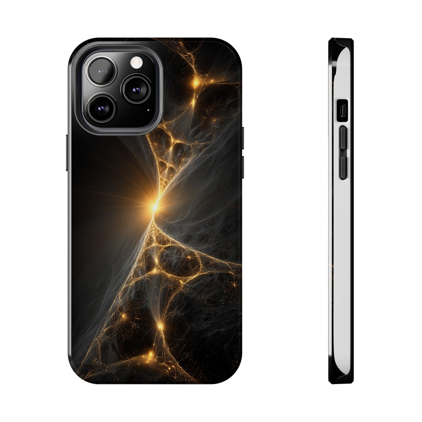 Cosmic Glow Tough Phone Case - Durable Protection with Stunning Galaxy Design