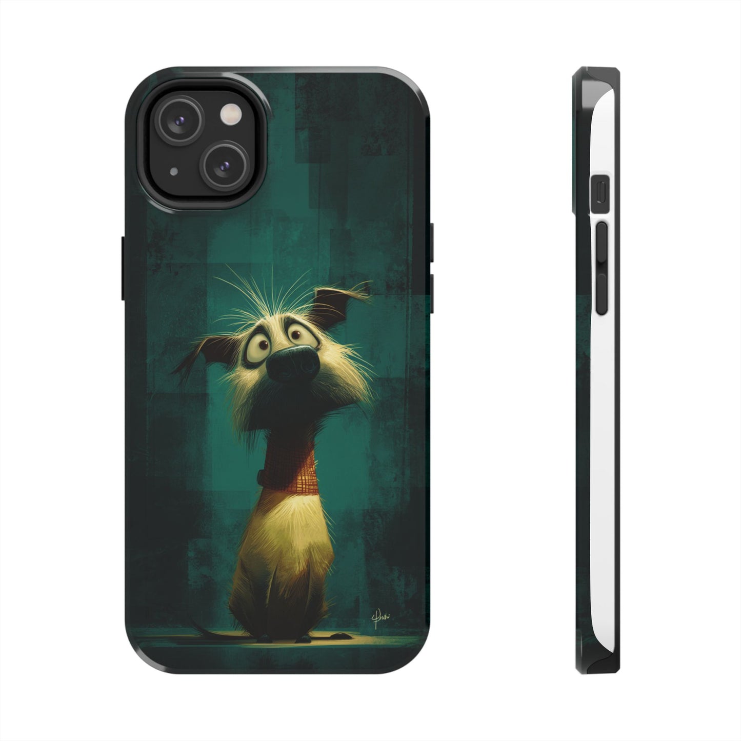 Cute Pet-Inspired Tough Phone Case - Ideal for Animal Lovers