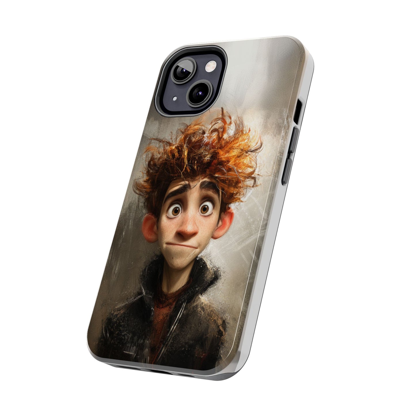 Whimsical Tough Phone Case – Unique Art Design for Creative Souls