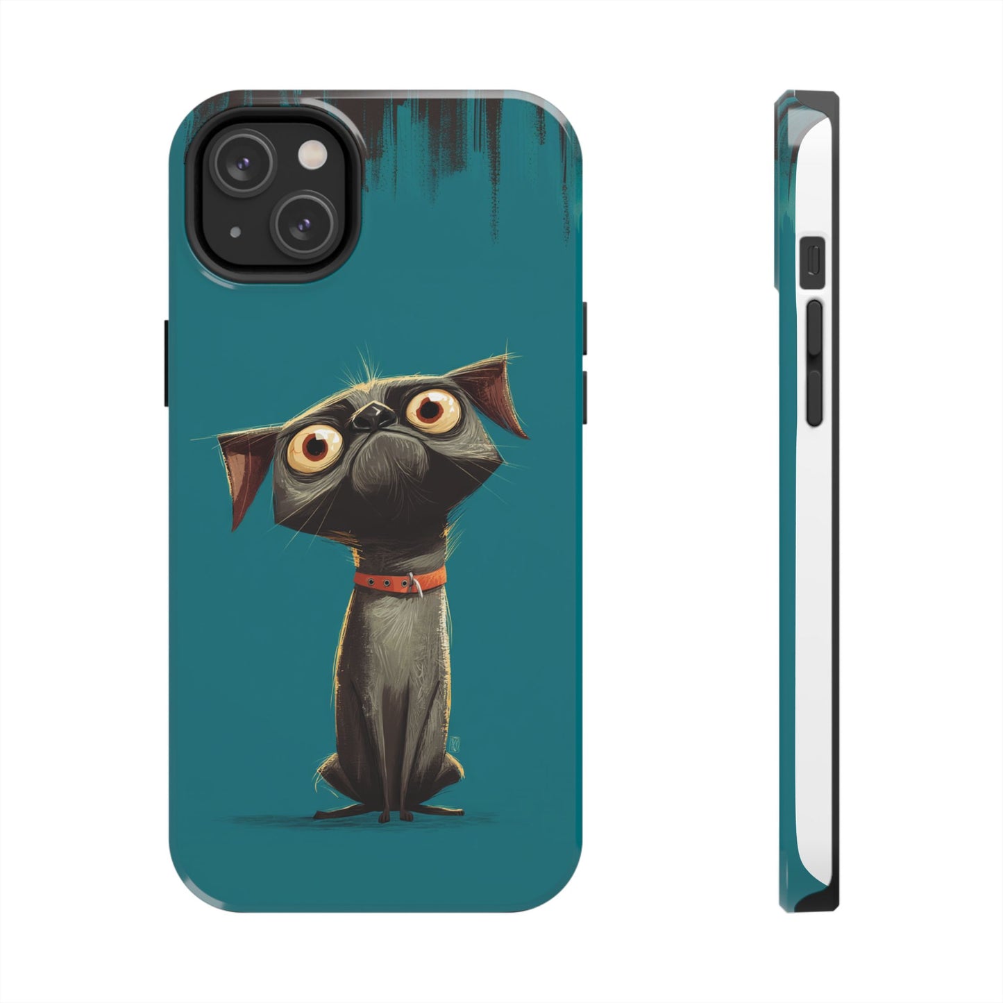 Cute Dog Tough Phone Case - Durable Protection for Pet Lovers