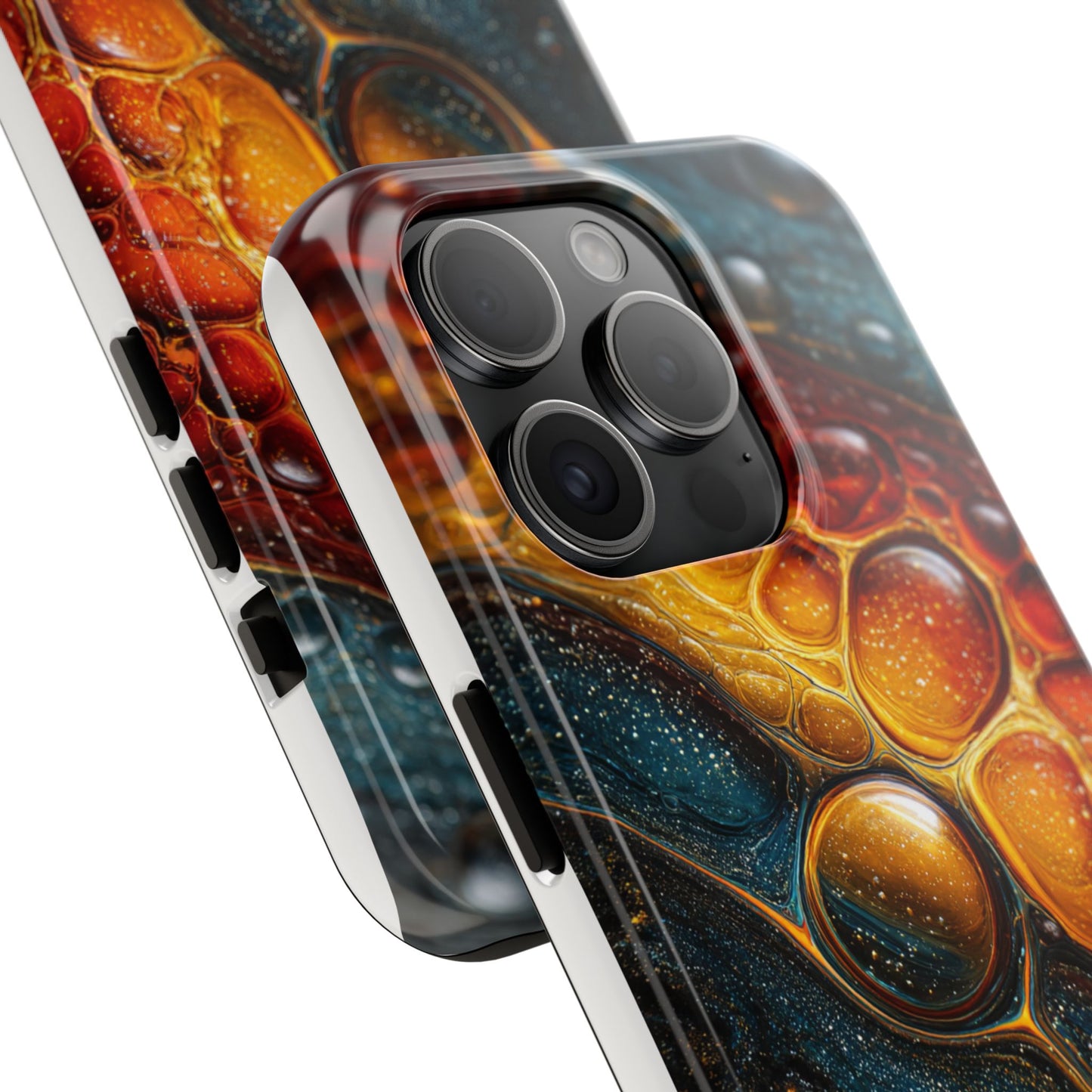Abstract Art Tough Phone Case - Colorful Design for Stylish Protection