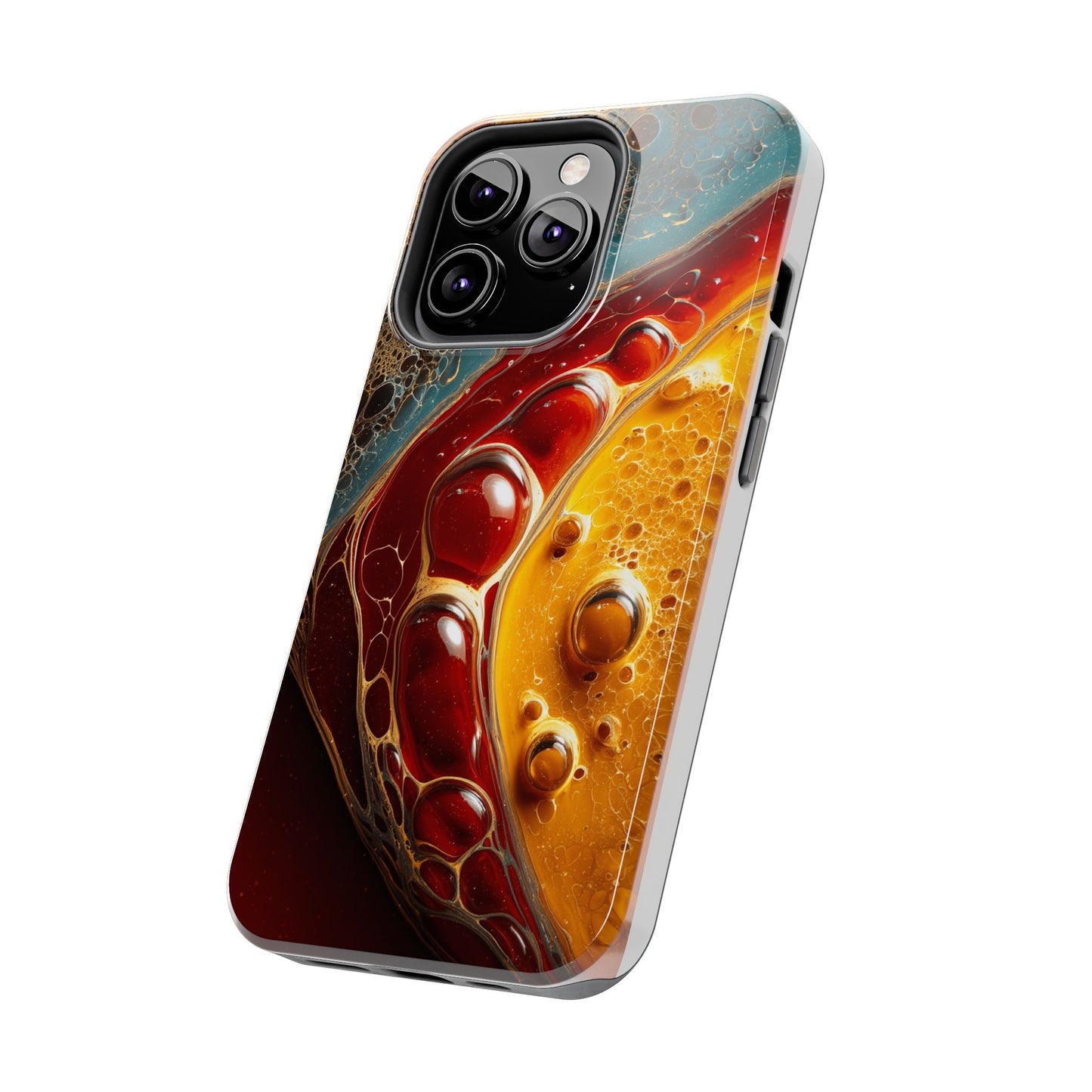 Vibrant Abstract Tough Phone Case - Colorful Protection for Your Device