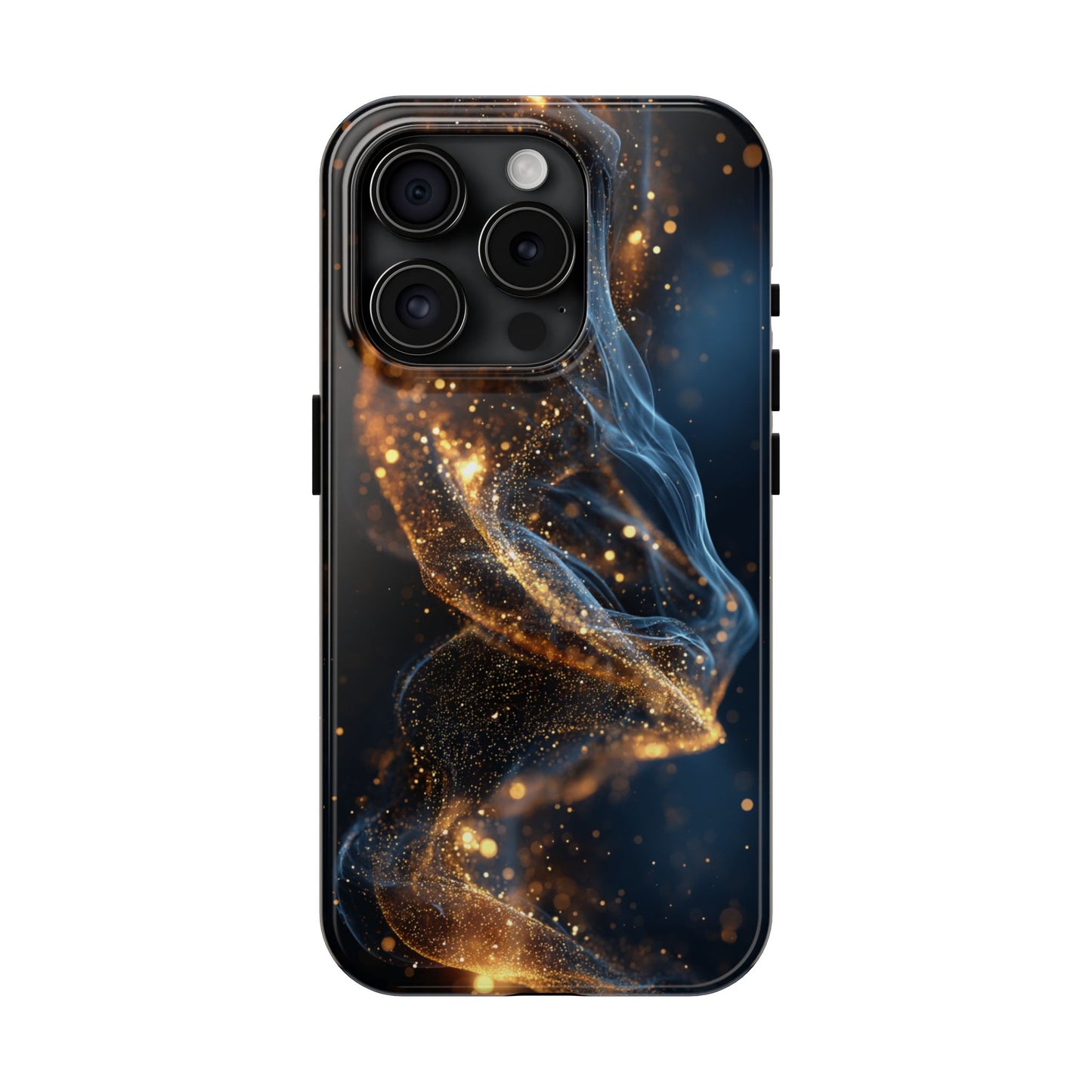 Elegant Gold Swirl Tough Phone Case – Durable & Stylish Protection for Your Device