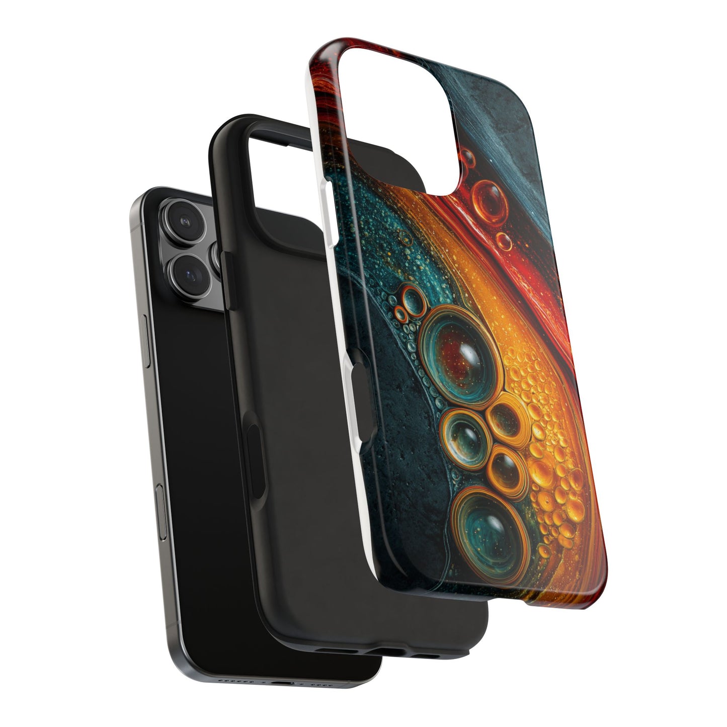 Vibrant Abstract Phone Case - Tough Protection with Style