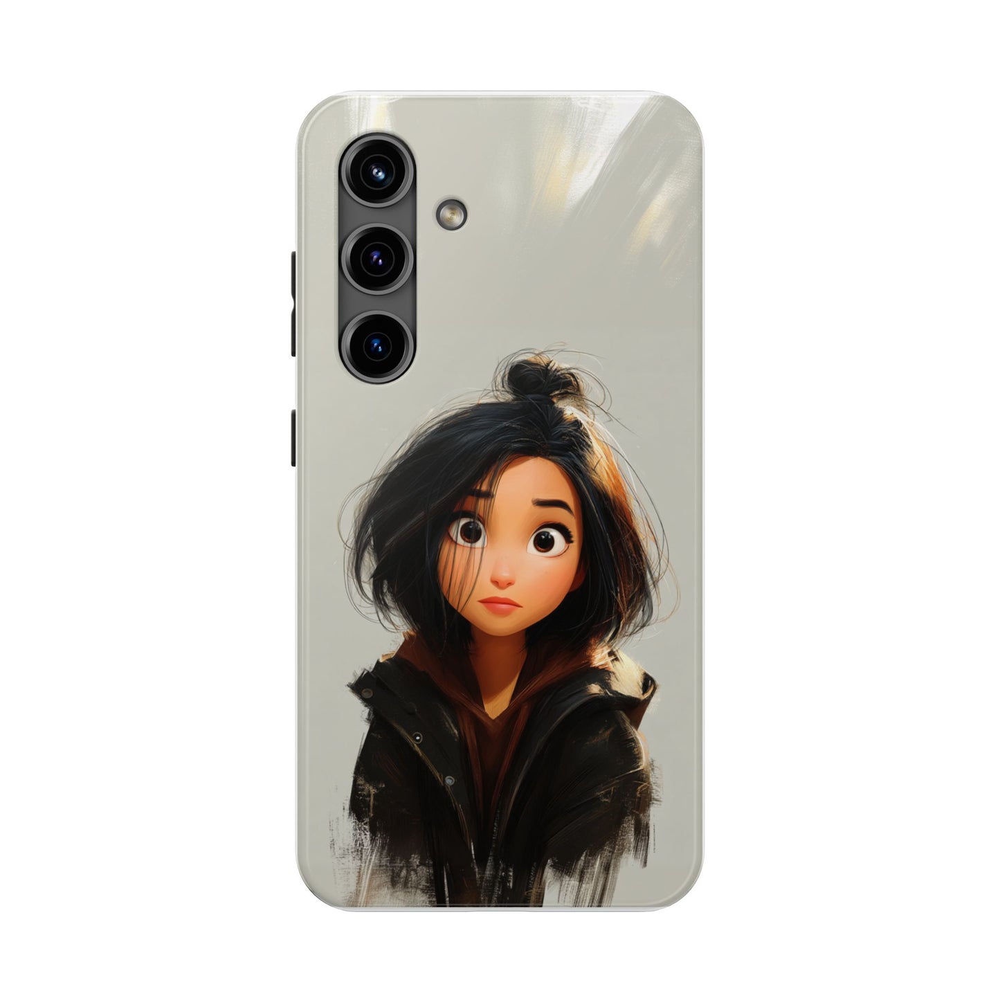 Artistic Tough Phone Case - Unique Design for Creative Souls
