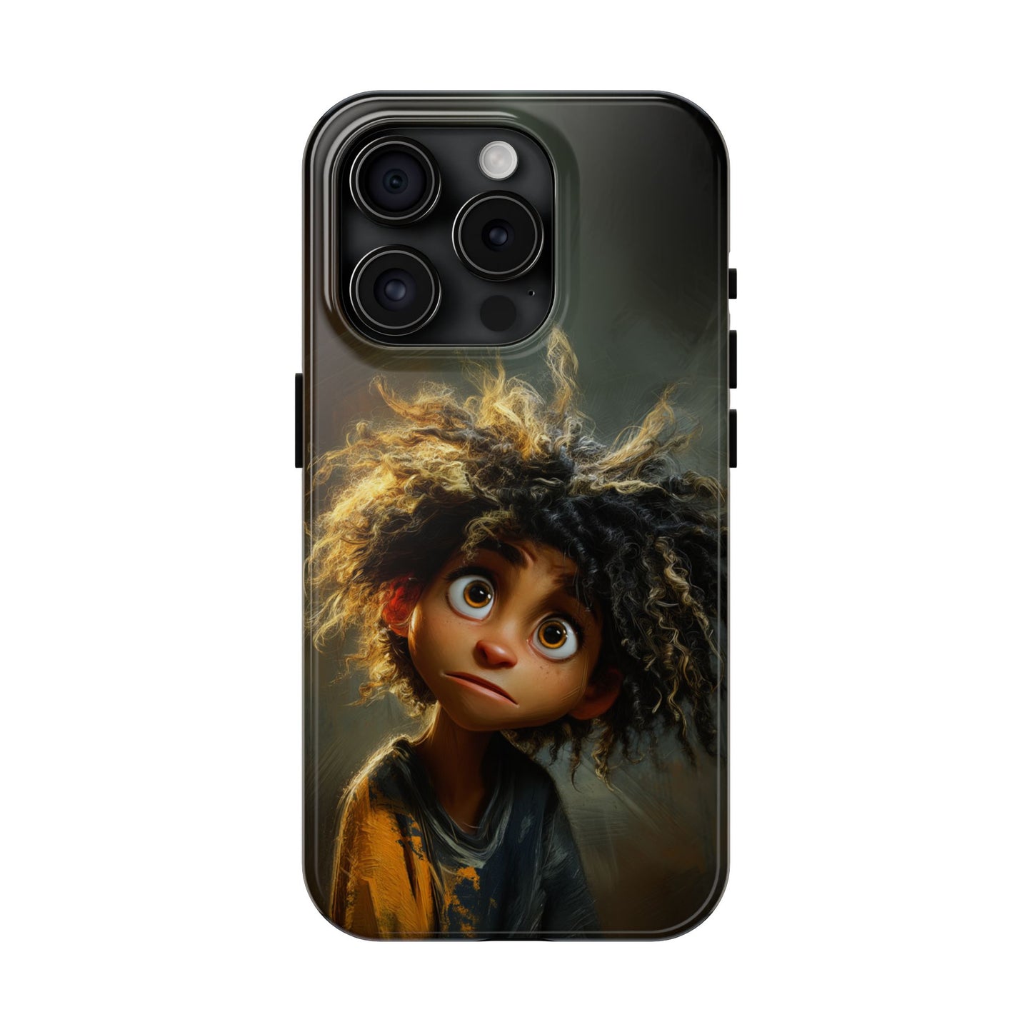 Whimsical Character Tough Phone Case for Kids