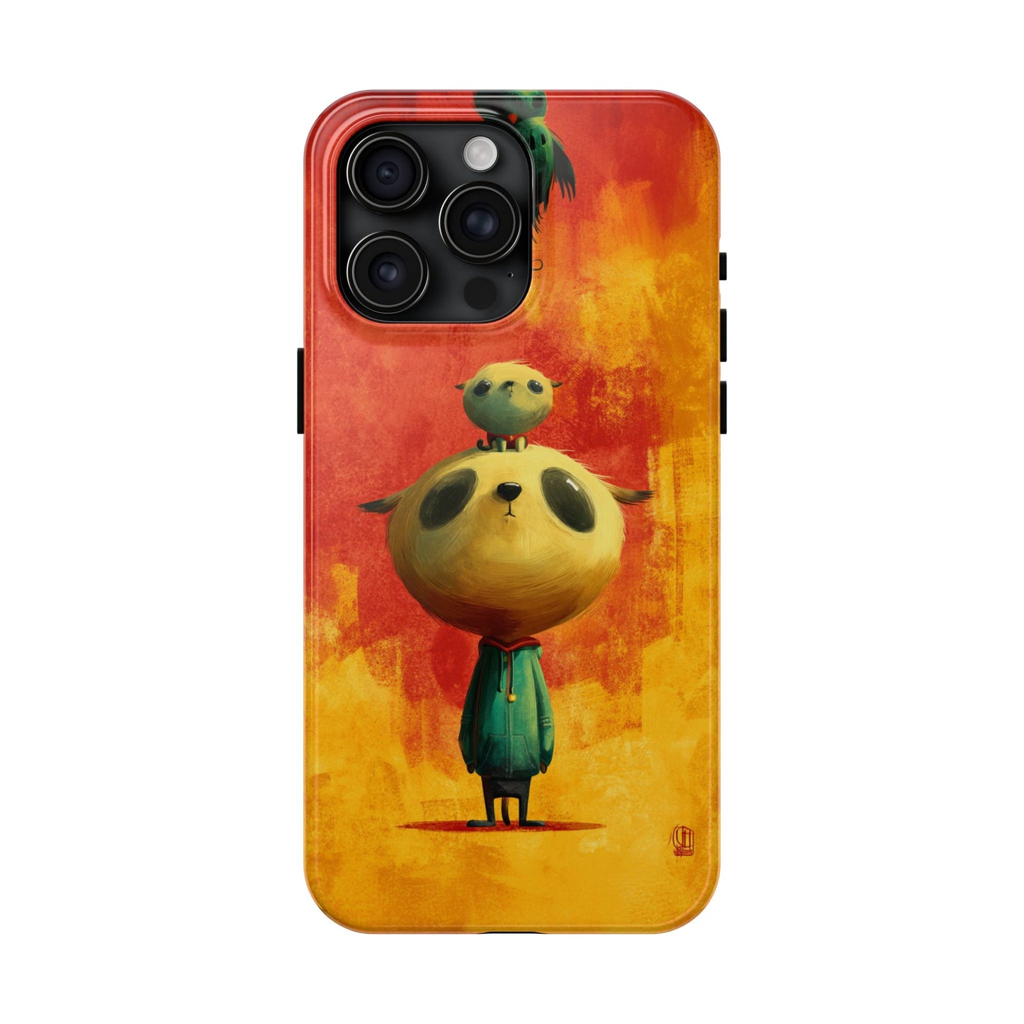 Whimsical Tough Phone Cases - Cute Animal Design for Trendy Protection