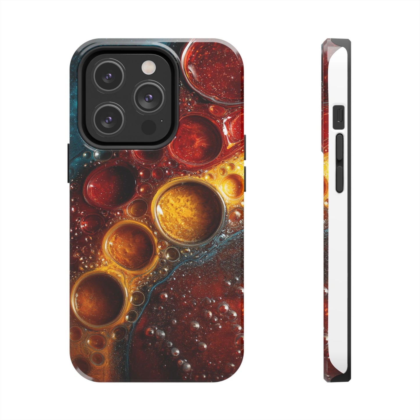 Vibrant Abstract Tough Phone Case - Durable and Stylish Protection