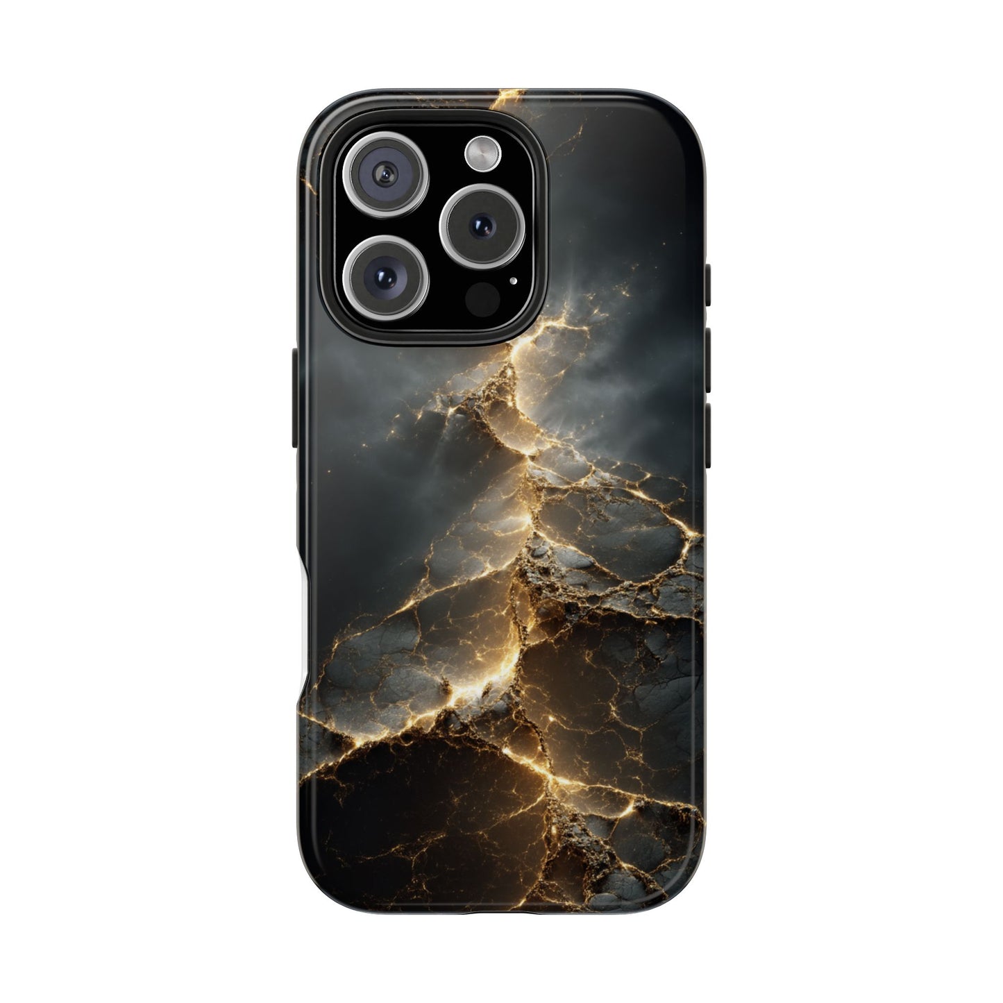 Majestic Marble Phone Case - Tough Protective Cover with Gold Veins