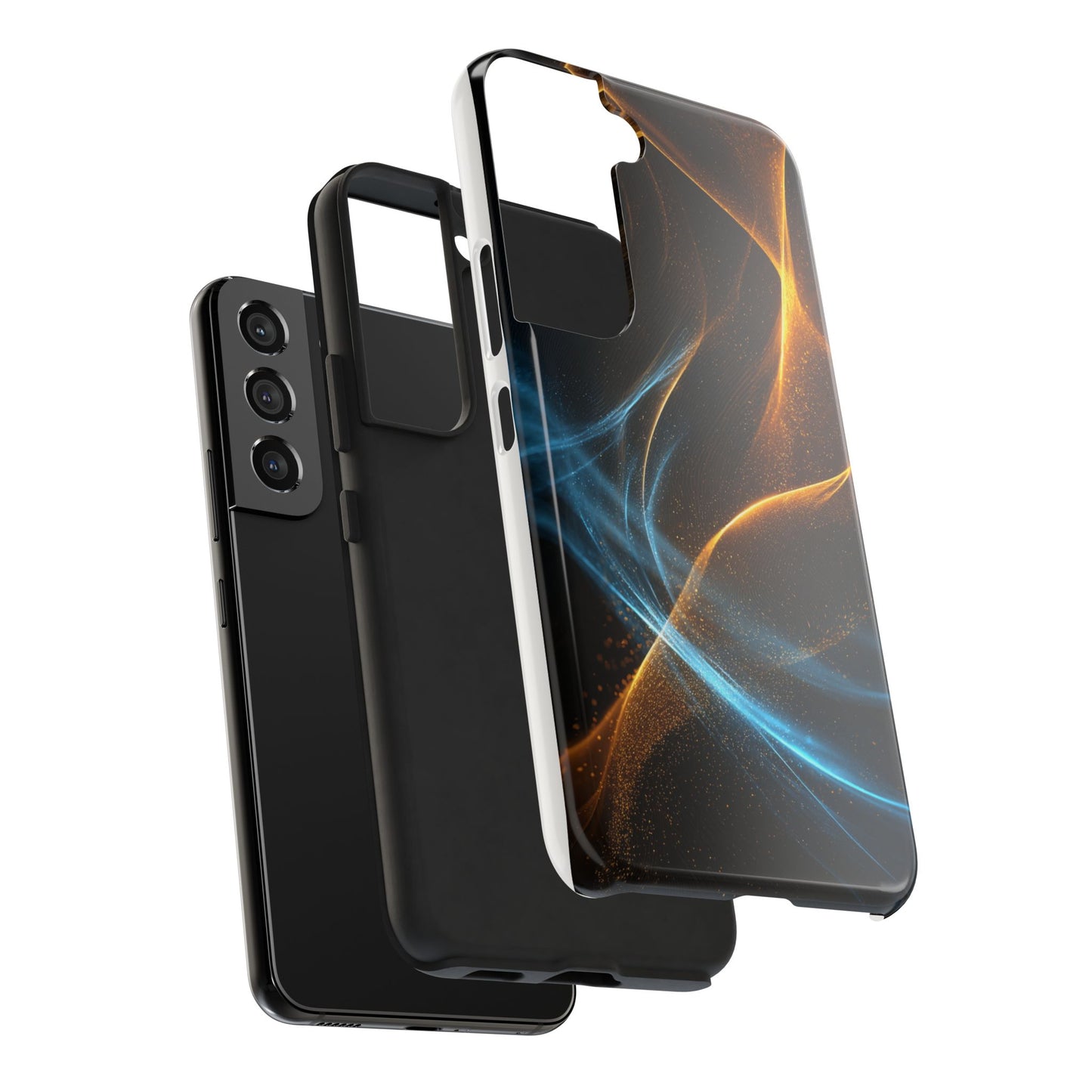 Dynamic Wave Tough Phone Case - Durable and Stylish