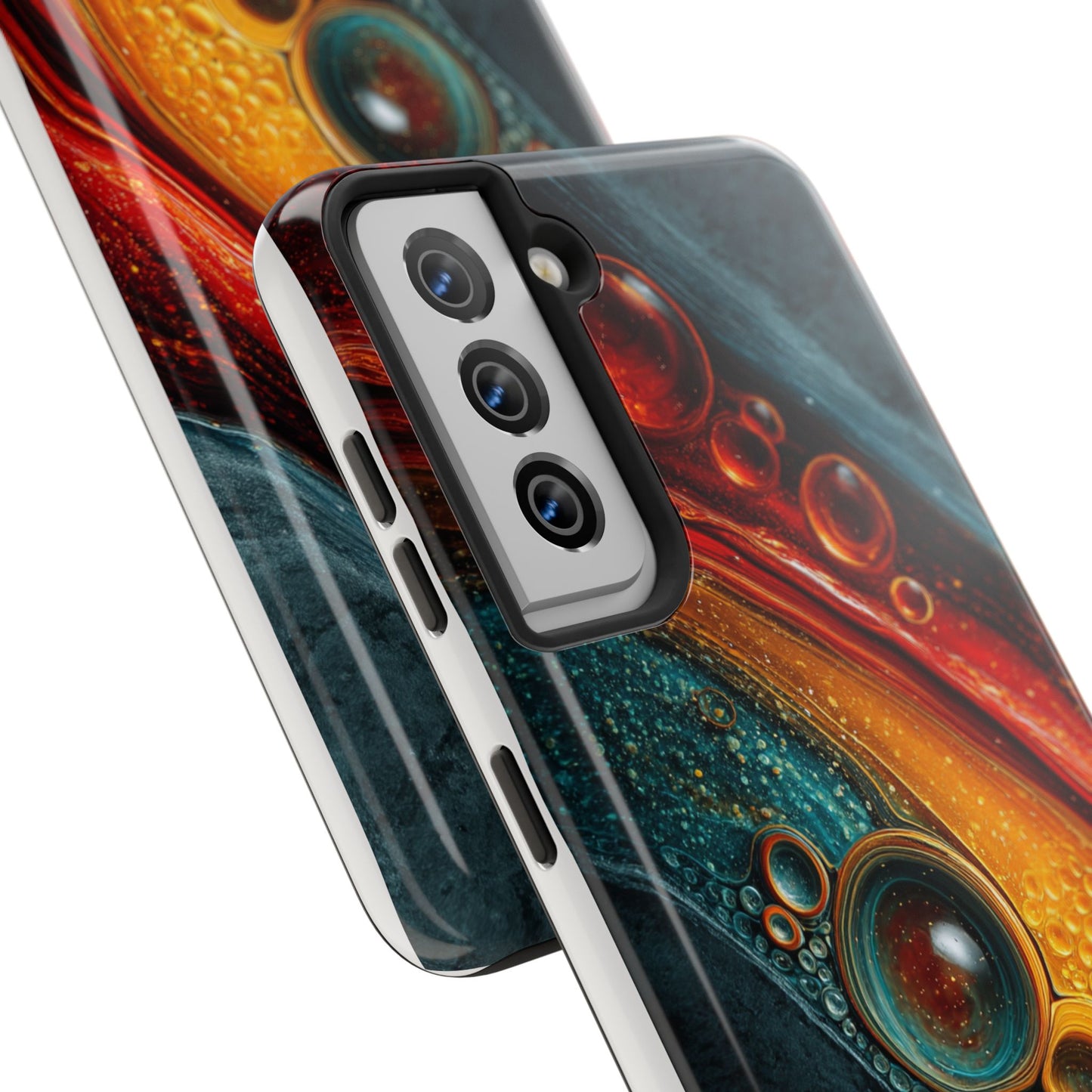 Vibrant Abstract Phone Case - Tough Protection with Style