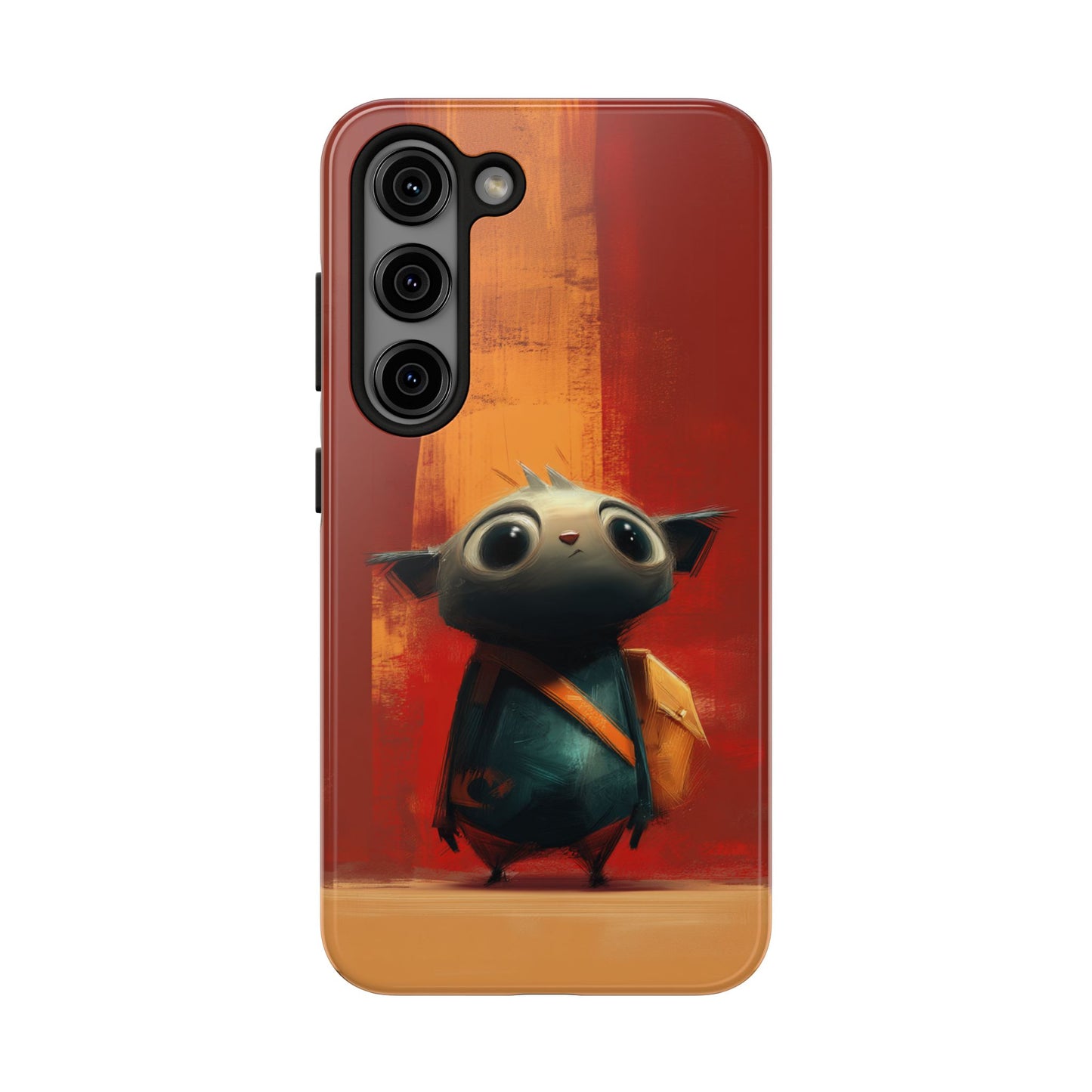 Adventurous Character Tough Phone Case - Durable Protection for Creative Souls