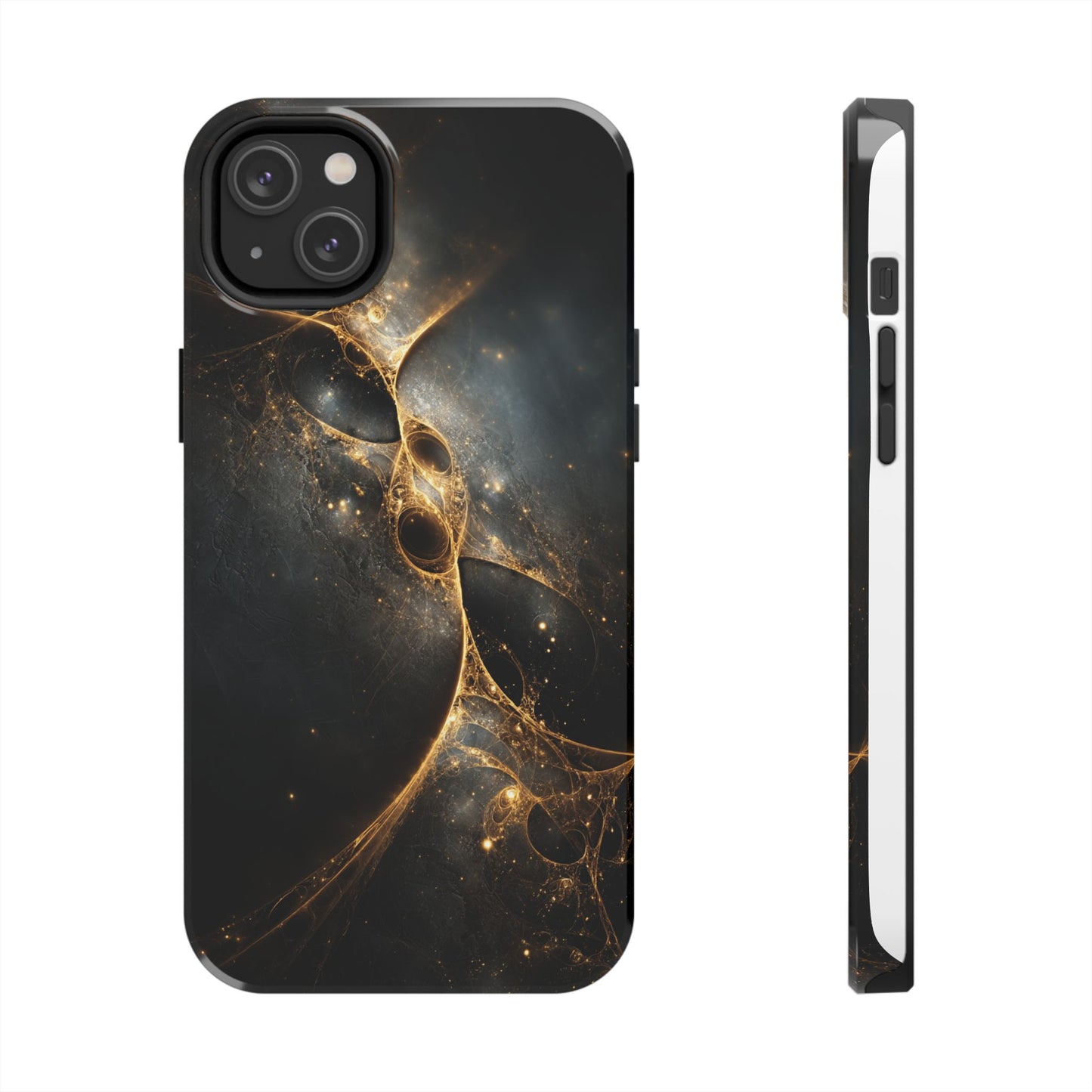 Galactic Elegance Tough Phone Case - Premium Protection for Cosmic Lovers