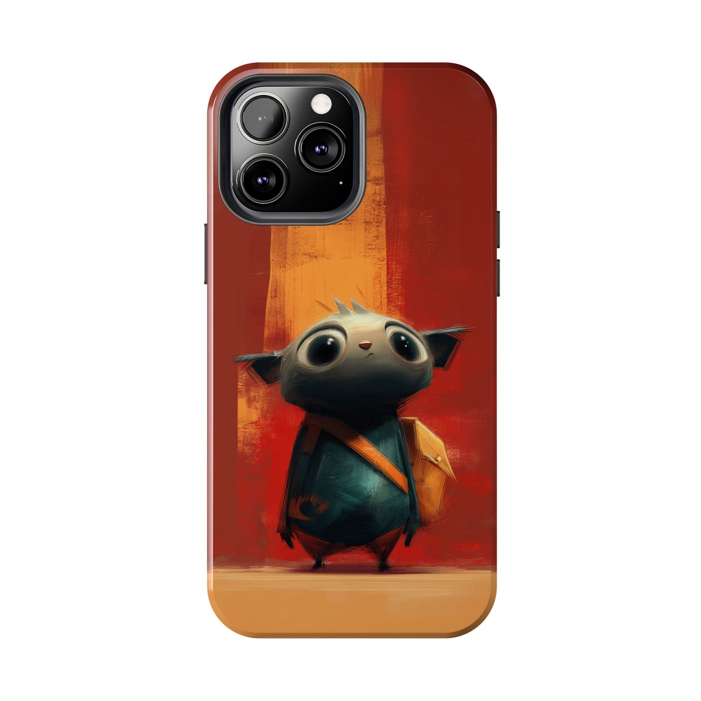 Adventurous Character Tough Phone Case - Durable Protection for Creative Souls