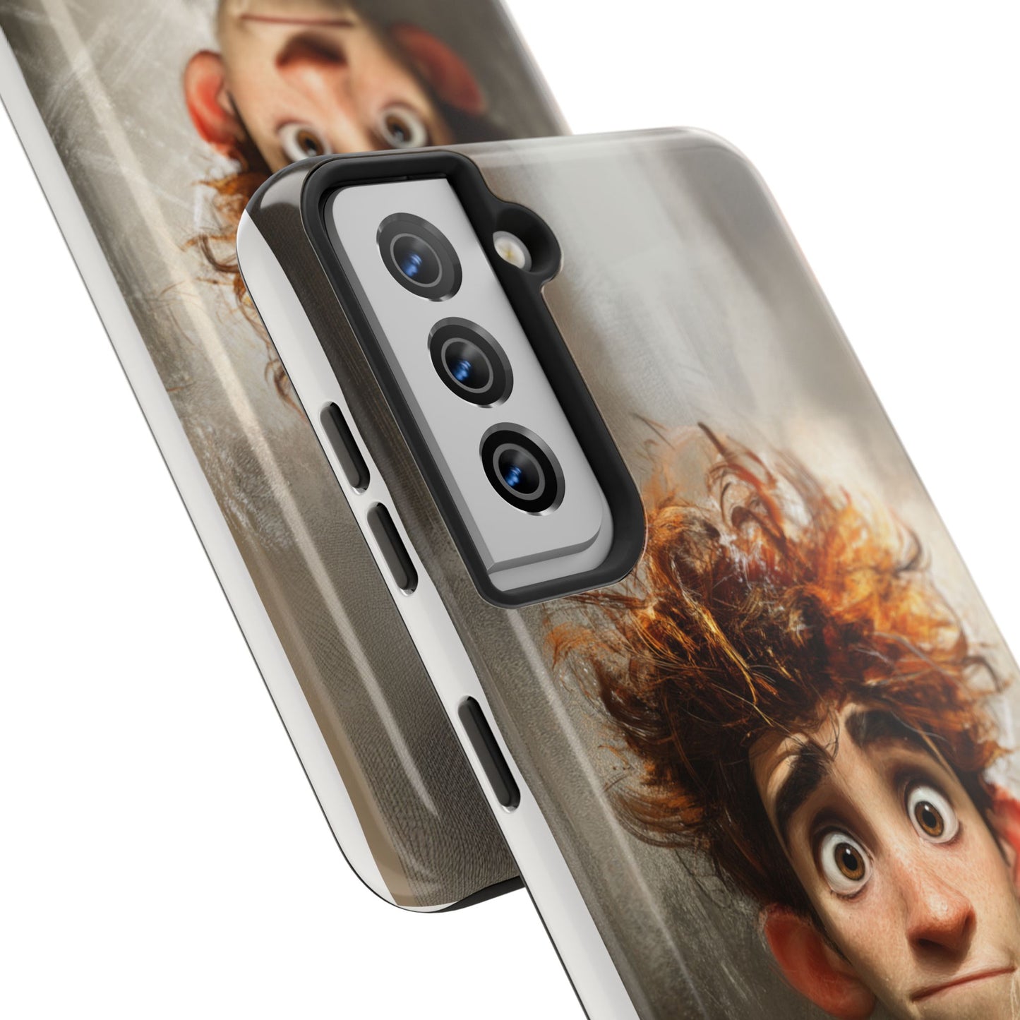 Whimsical Tough Phone Case – Unique Art Design for Creative Souls