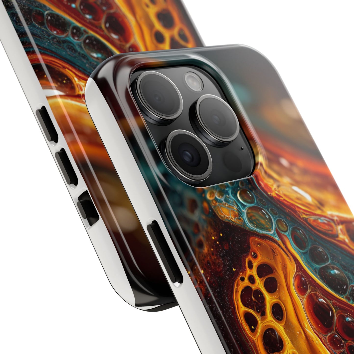 Vibrant Abstract Tough Phone Cases – Durable & Stylish Protection