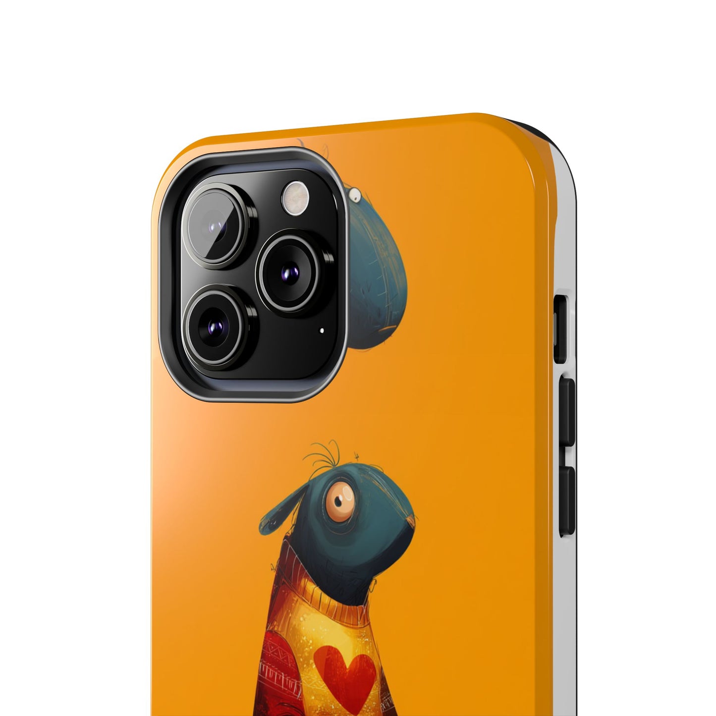 Cute Cartoon Tough Phone Case - Whimsical Sheep Design