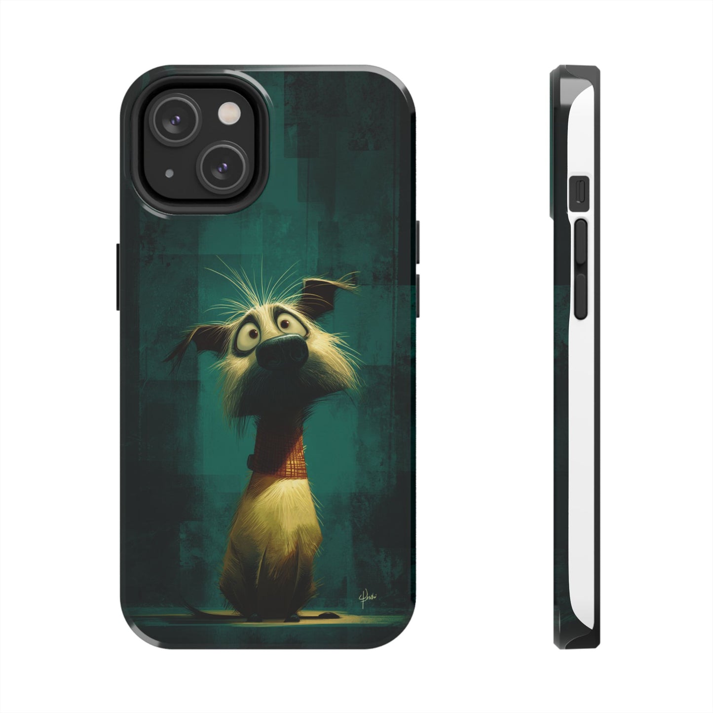 Cute Pet-Inspired Tough Phone Case - Ideal for Animal Lovers
