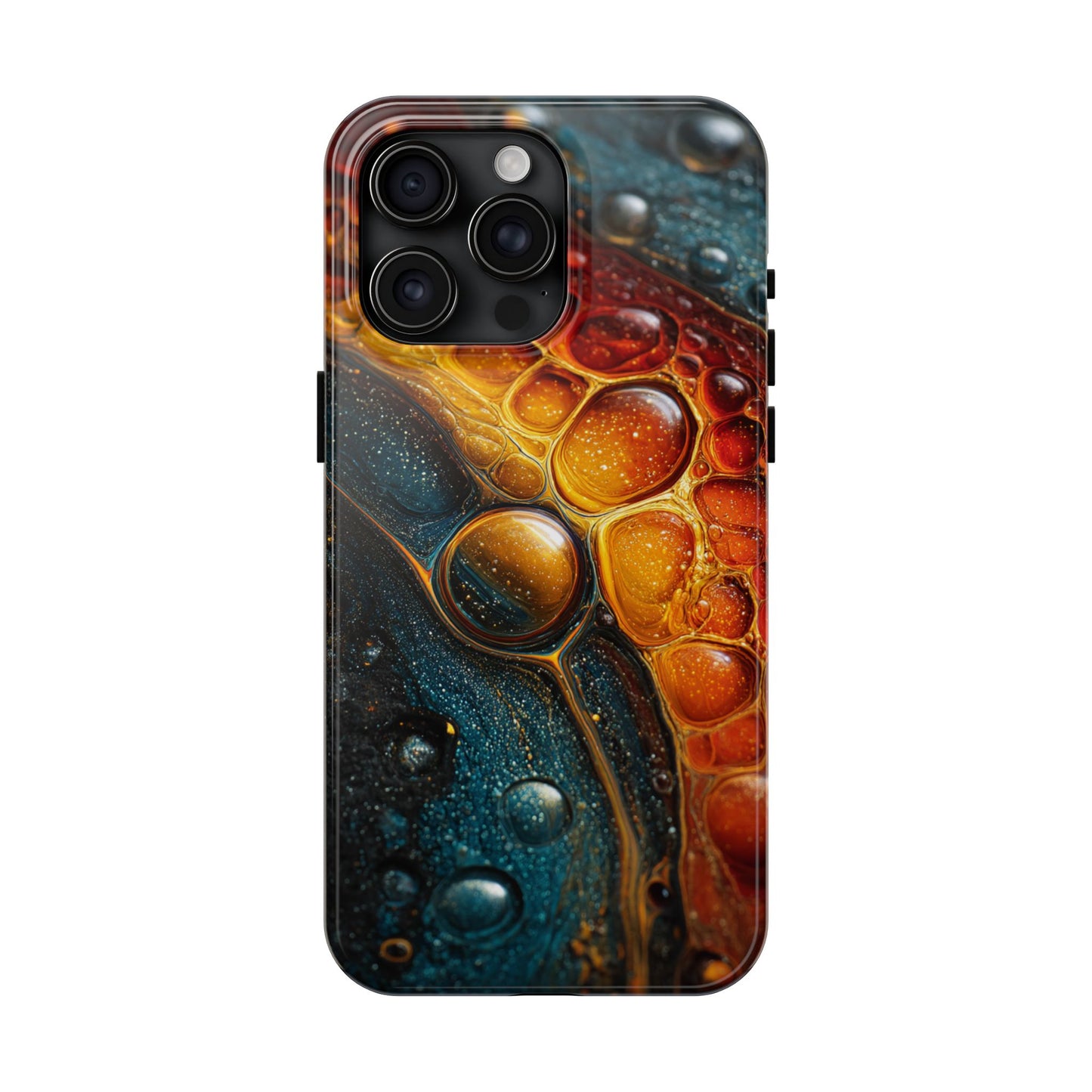 Abstract Art Tough Phone Case - Colorful Design for Stylish Protection
