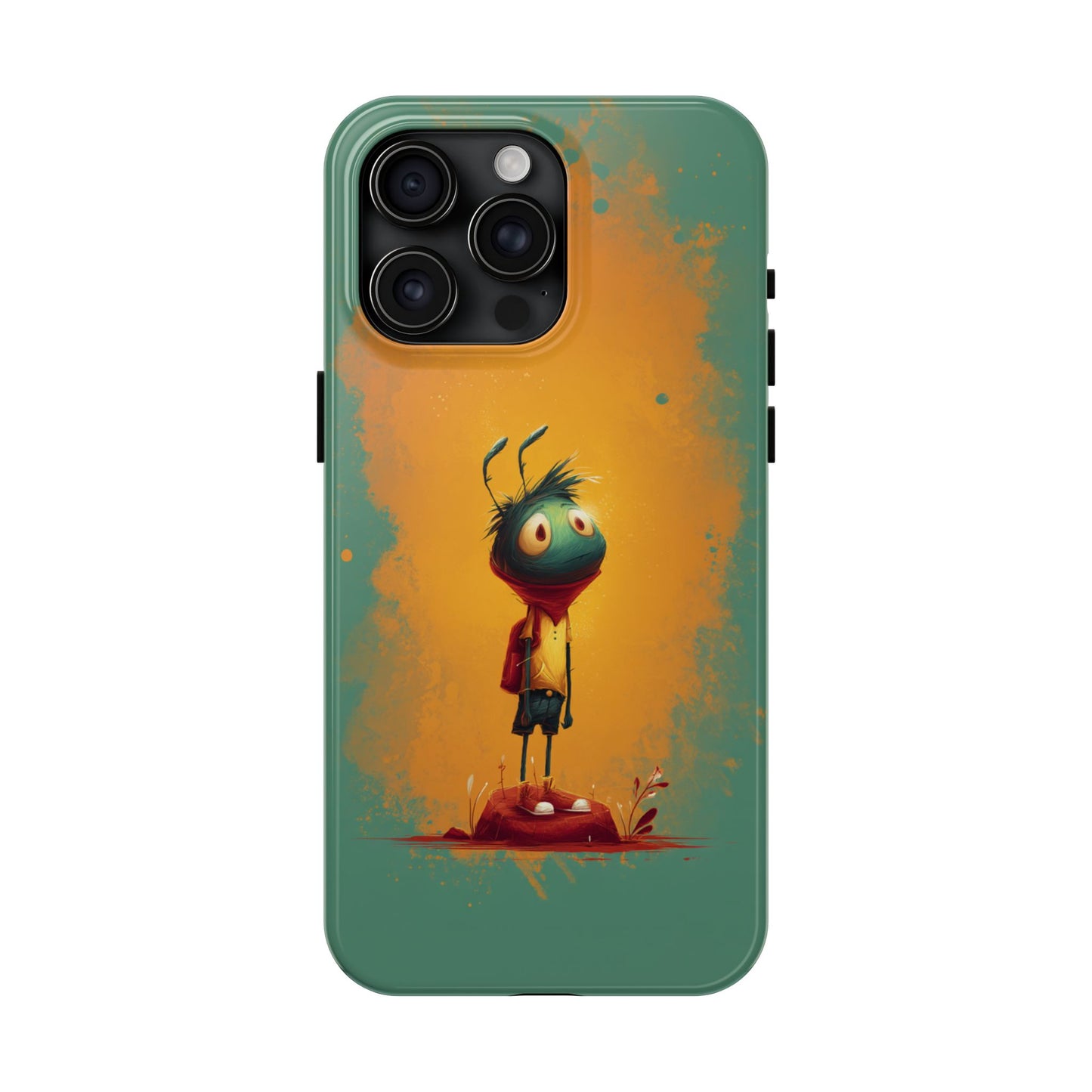 Whimsical Tough Phone Cases for Kids – Vibrant Character Design