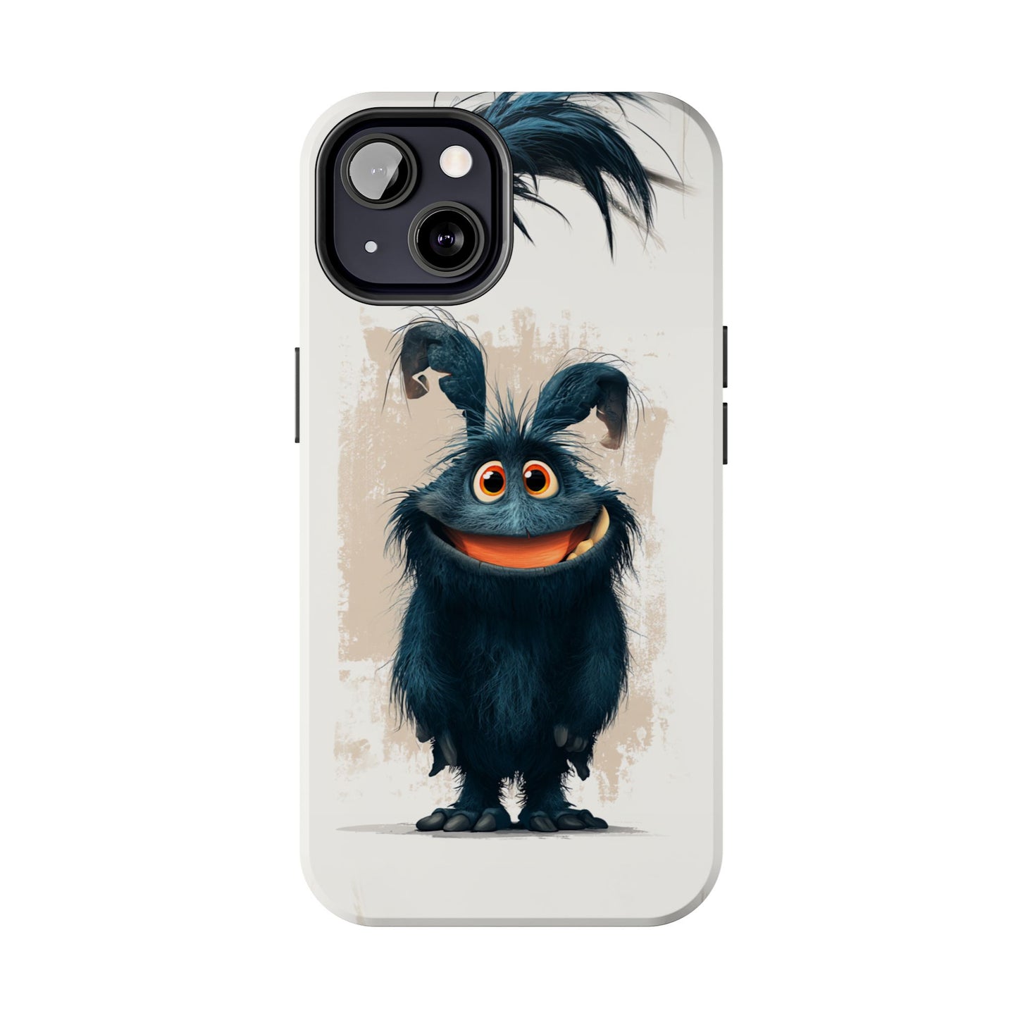 Whimsical Monster Tough Phone Case - Durable Protection for Fun-Loving Individuals