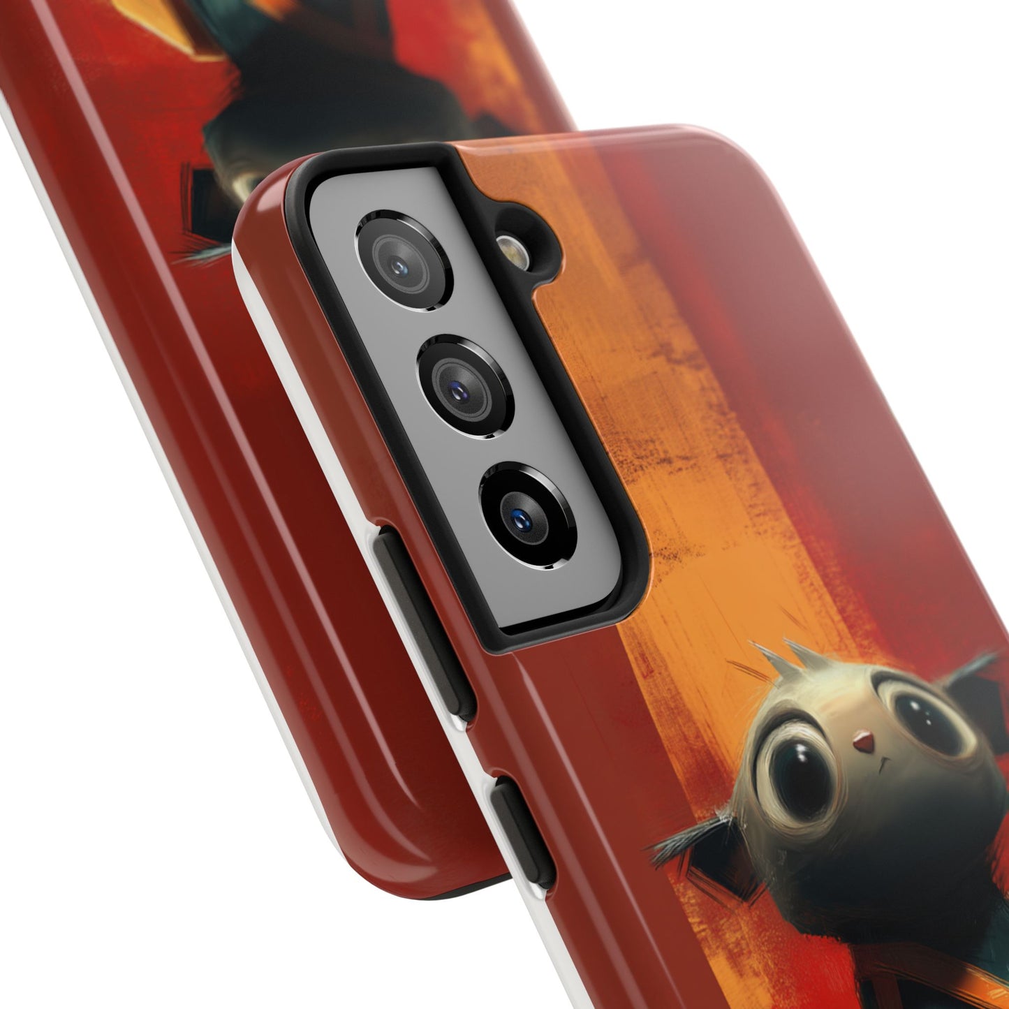 Adventurous Character Tough Phone Case - Durable Protection for Creative Souls