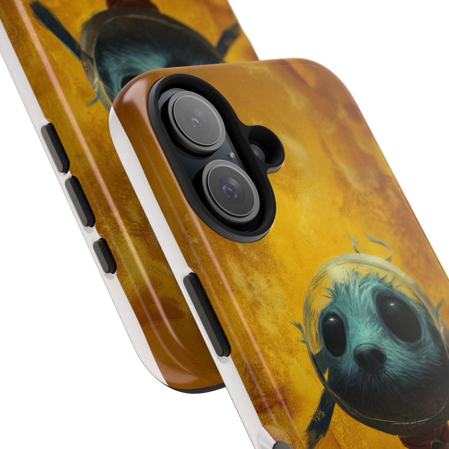 Cute Dog Art Tough Phone Case - Stylish & Protective
