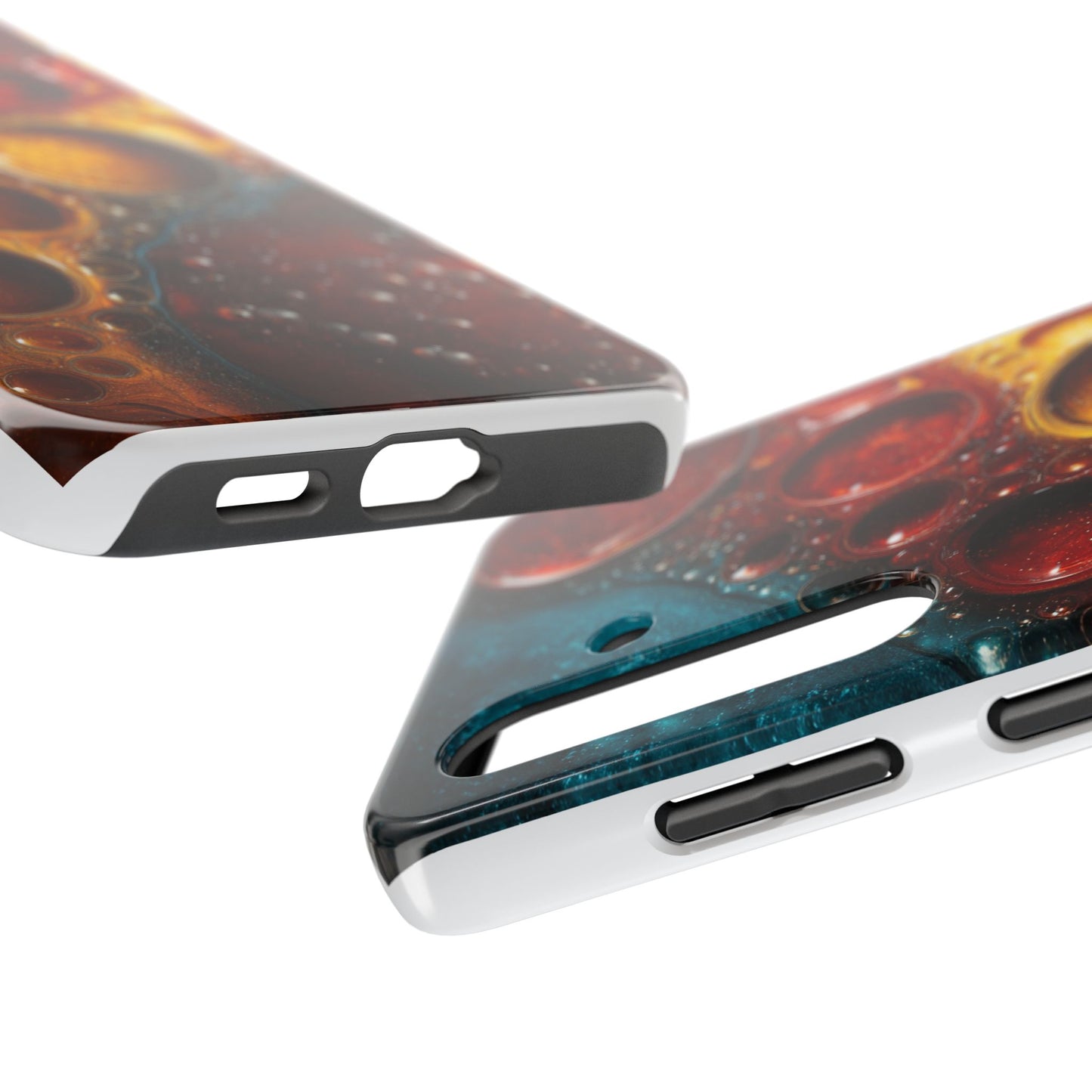 Vibrant Abstract Tough Phone Case - Durable and Stylish Protection