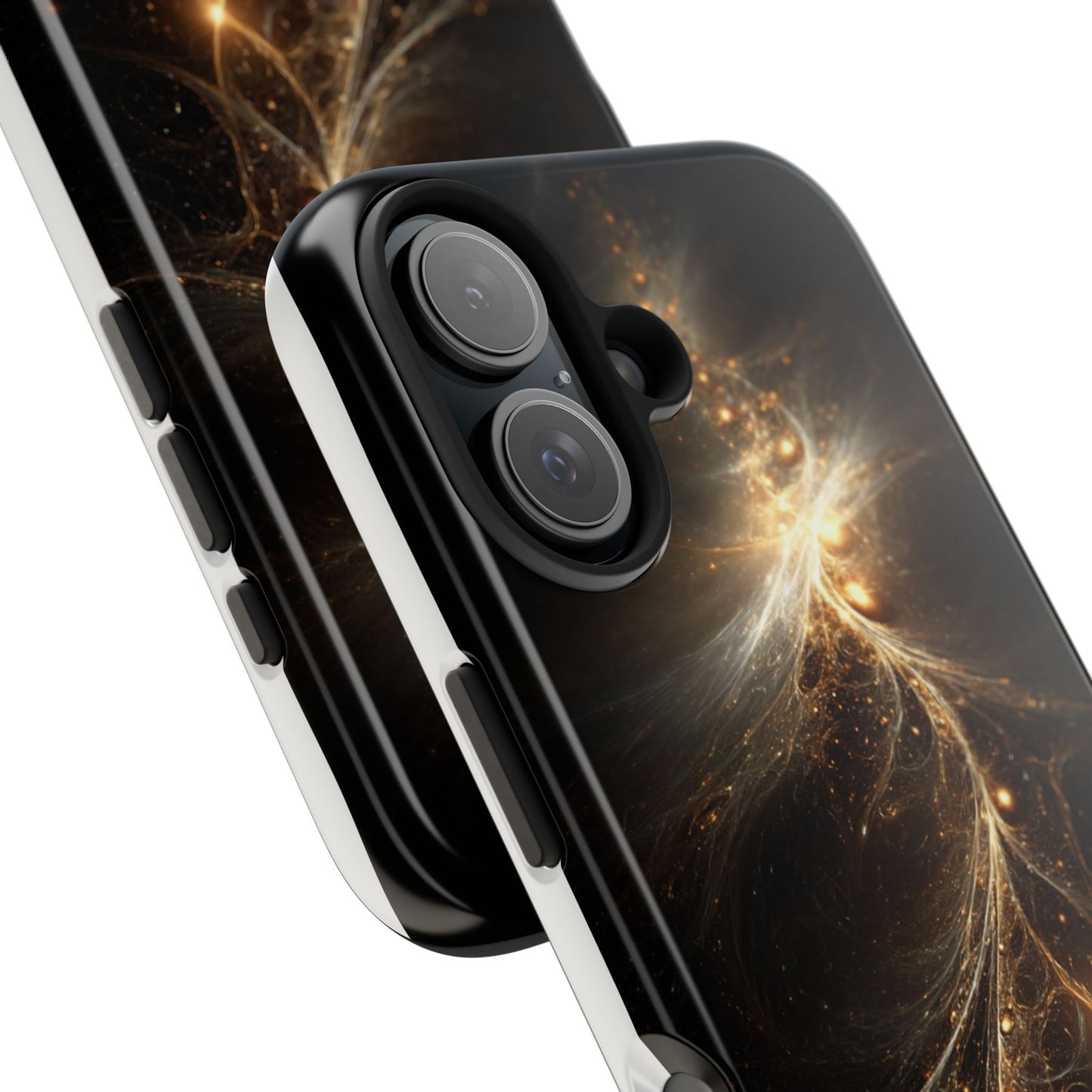 Cosmic Glow Tough Phone Case - Galaxy Design for Sci-Fi Lovers