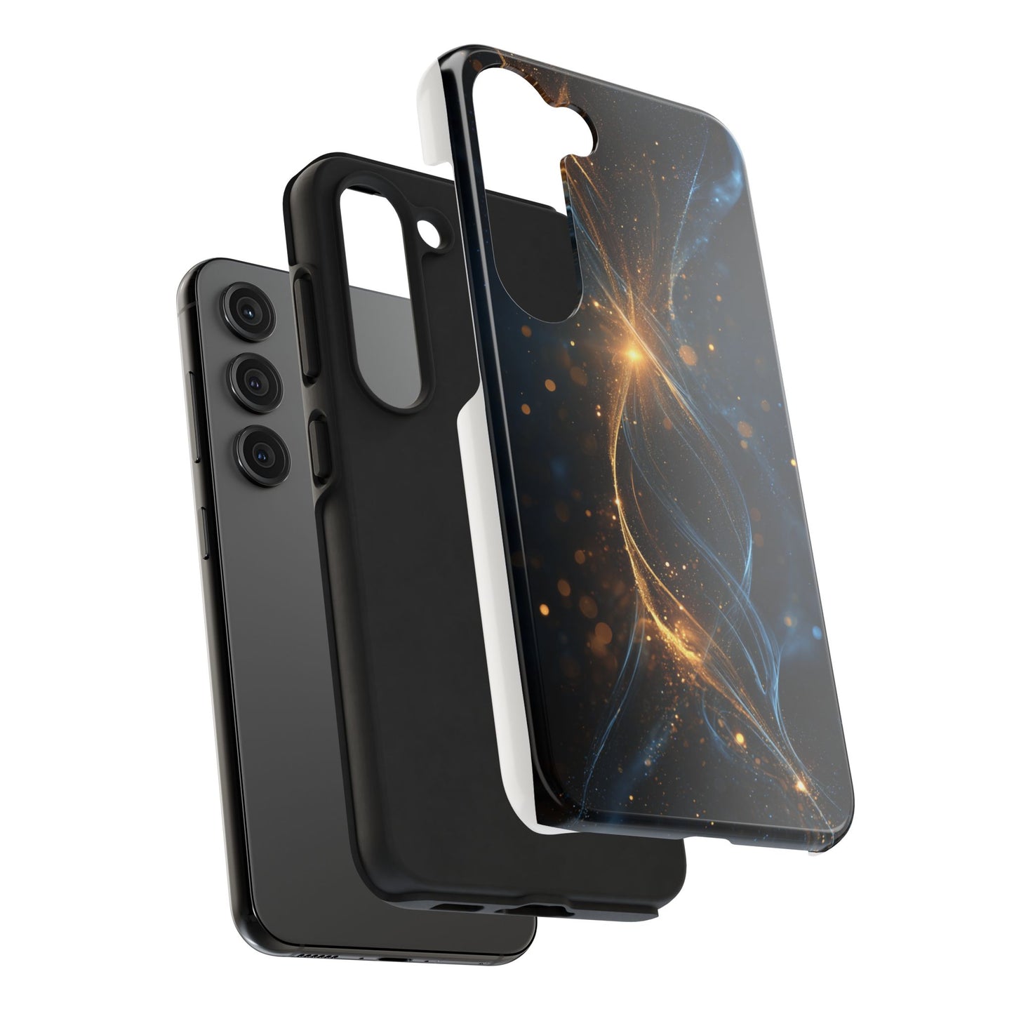 Cosmic Swirl Tough Phone Case - Protective Cover for Stylish Tech Lovers