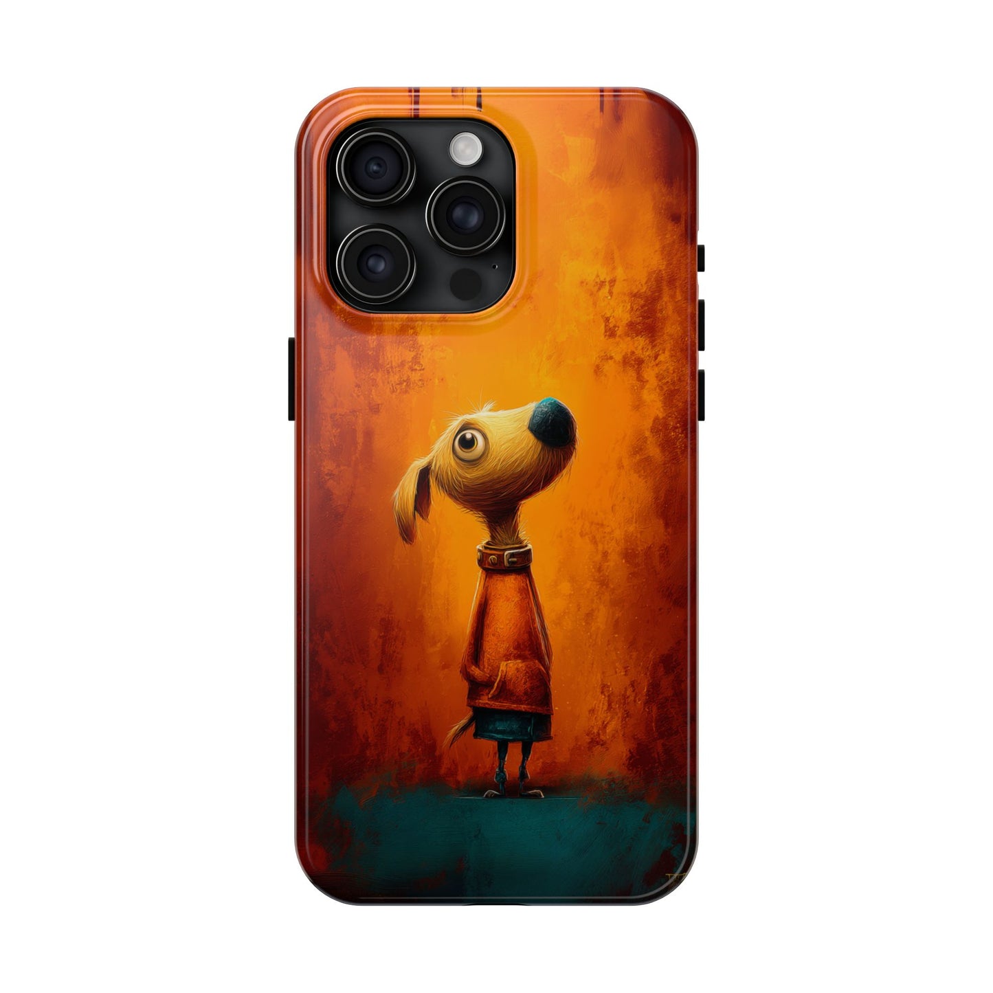 Whimsical Dog Art Tough Phone Case - Durable & Stylish Pet Lover Accessory