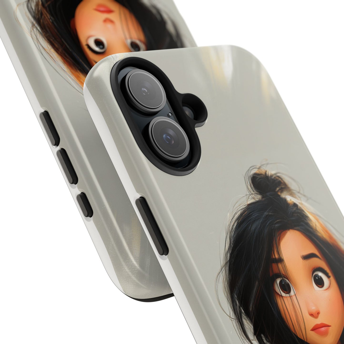 Artistic Tough Phone Case - Unique Design for Creative Souls