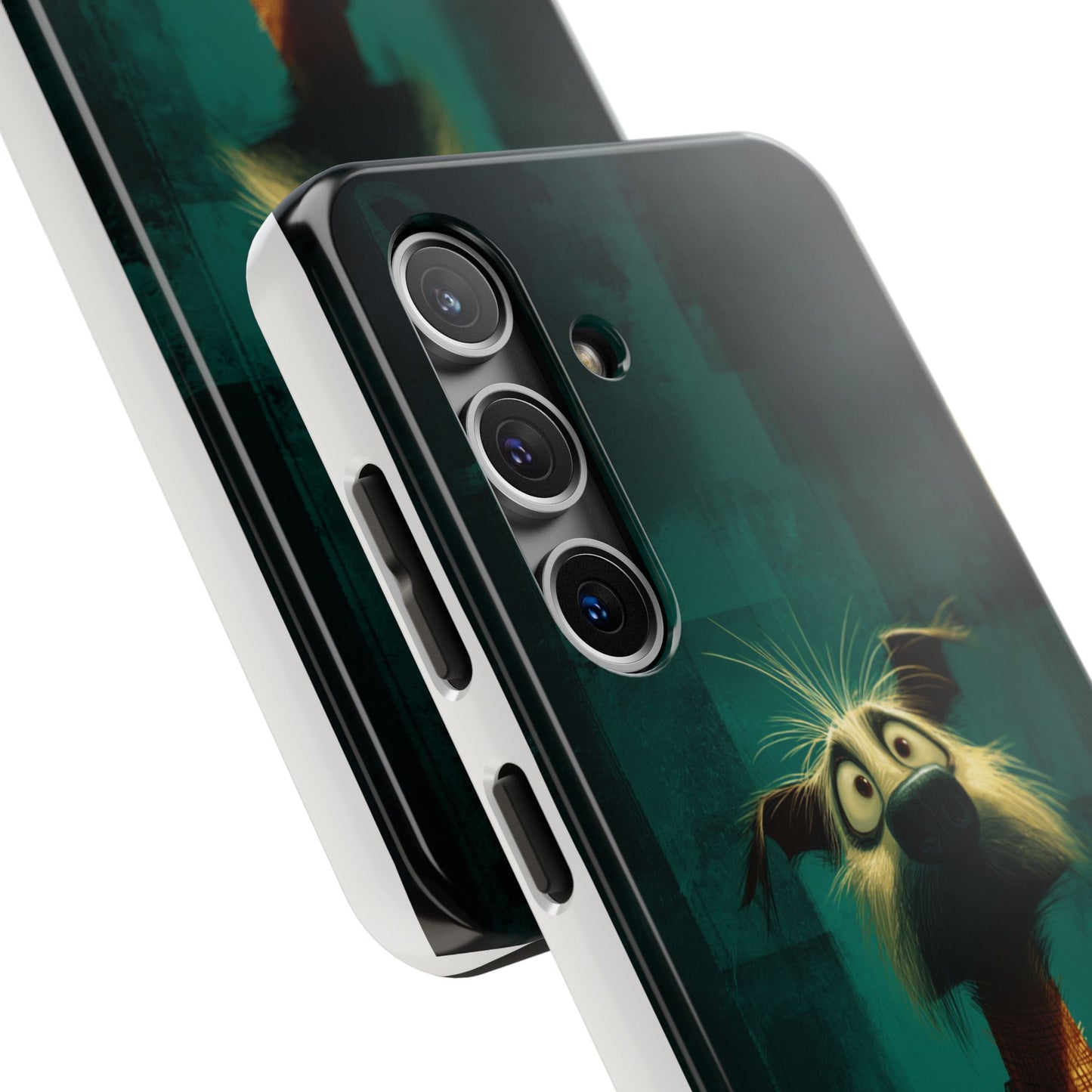 Cute Pet-Inspired Tough Phone Case - Ideal for Animal Lovers