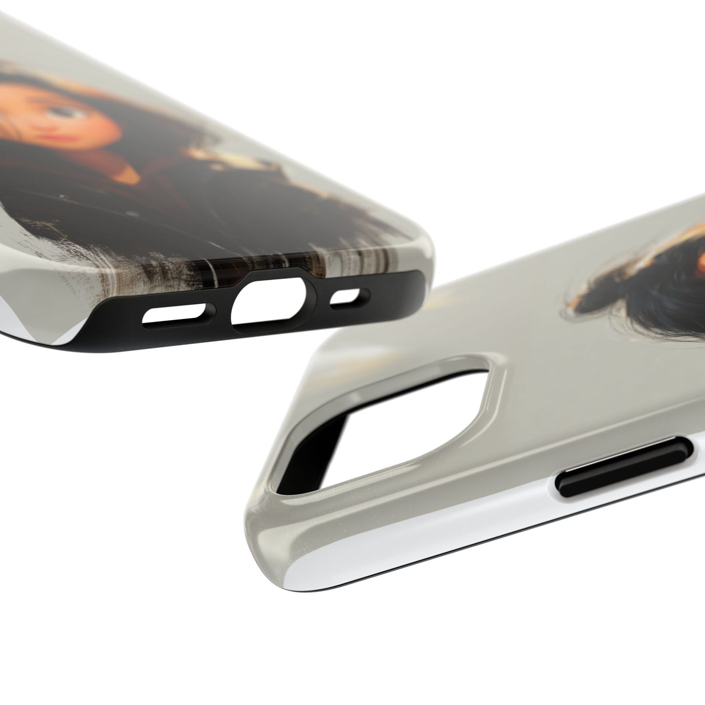 Artistic Tough Phone Case - Unique Design for Creative Souls