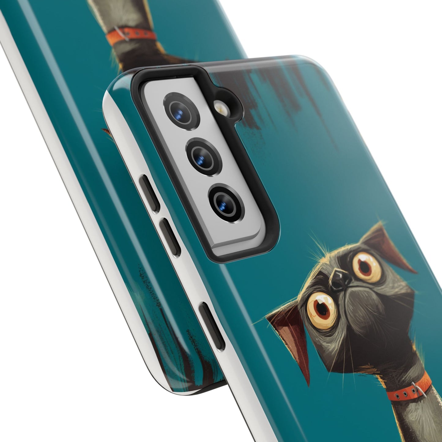 Cute Dog Tough Phone Case - Durable Protection for Pet Lovers