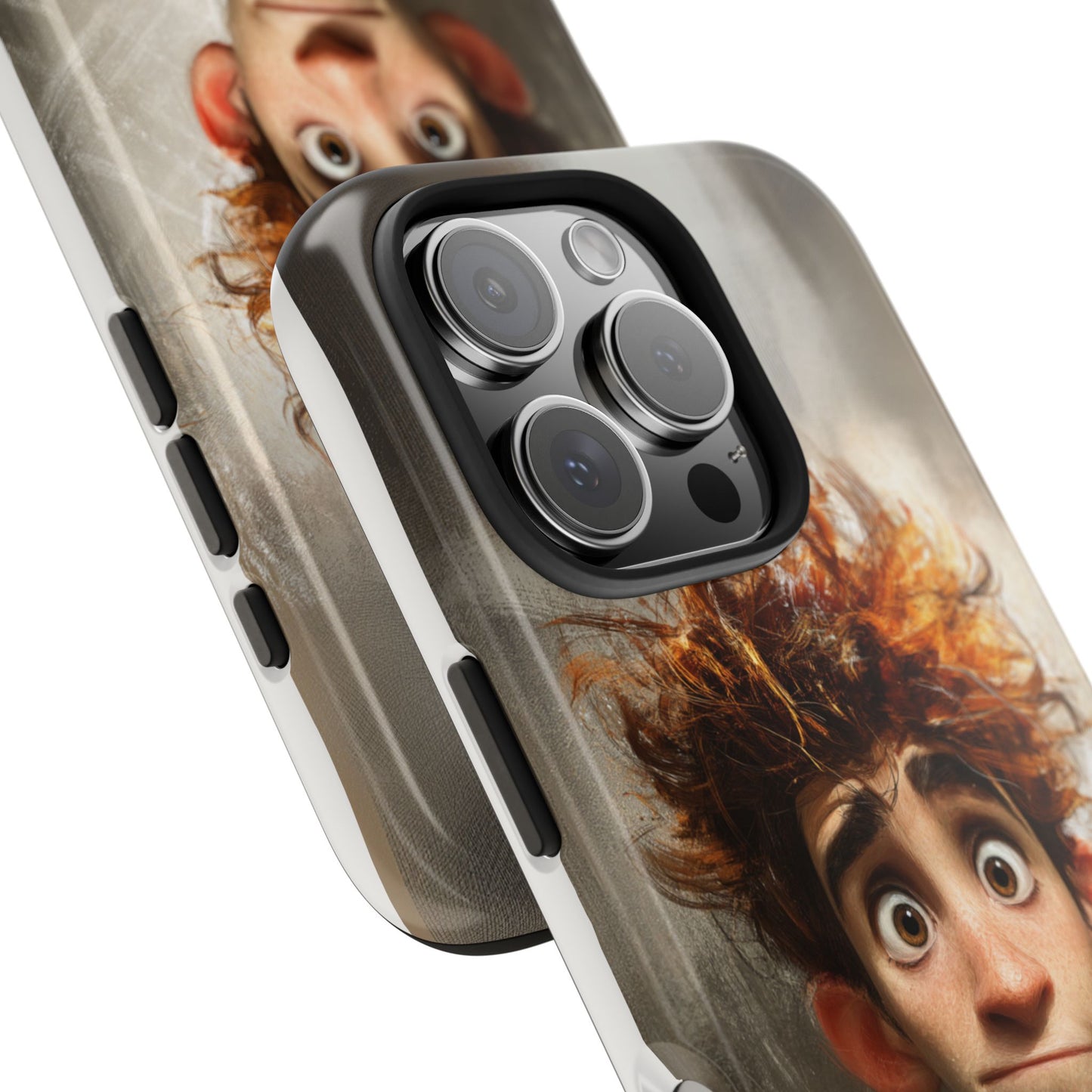 Whimsical Tough Phone Case – Unique Art Design for Creative Souls