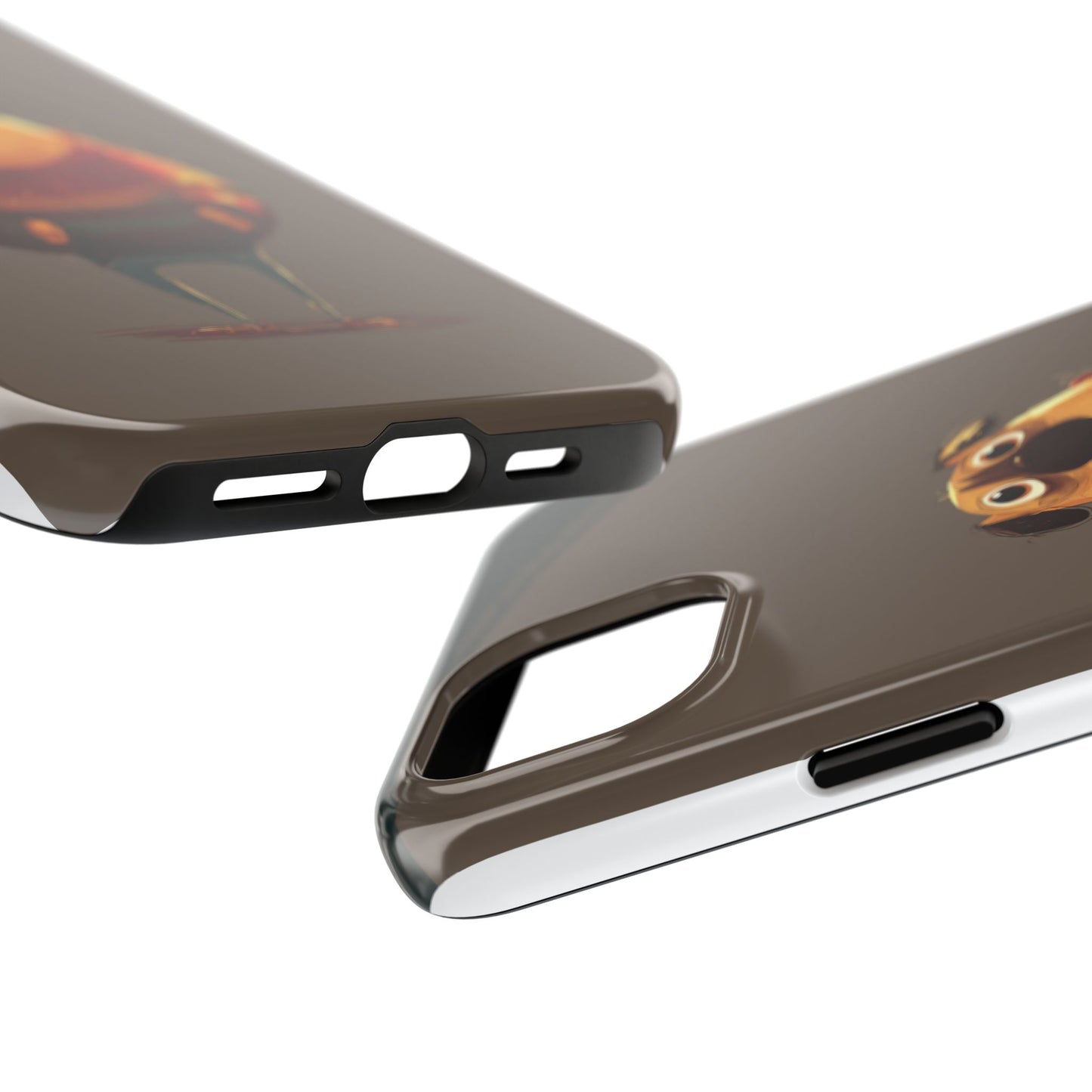 Cute Pug Tough Phone Case - Durable & Stylish Protection for Pet Lovers
