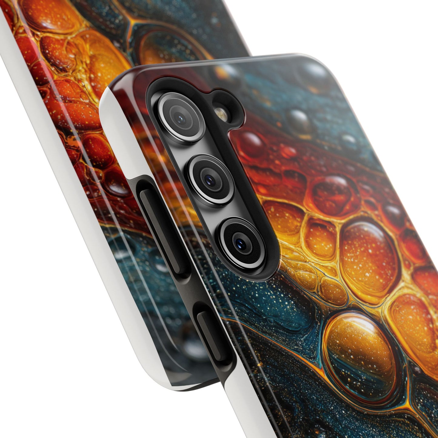 Abstract Art Tough Phone Case - Colorful Design for Stylish Protection