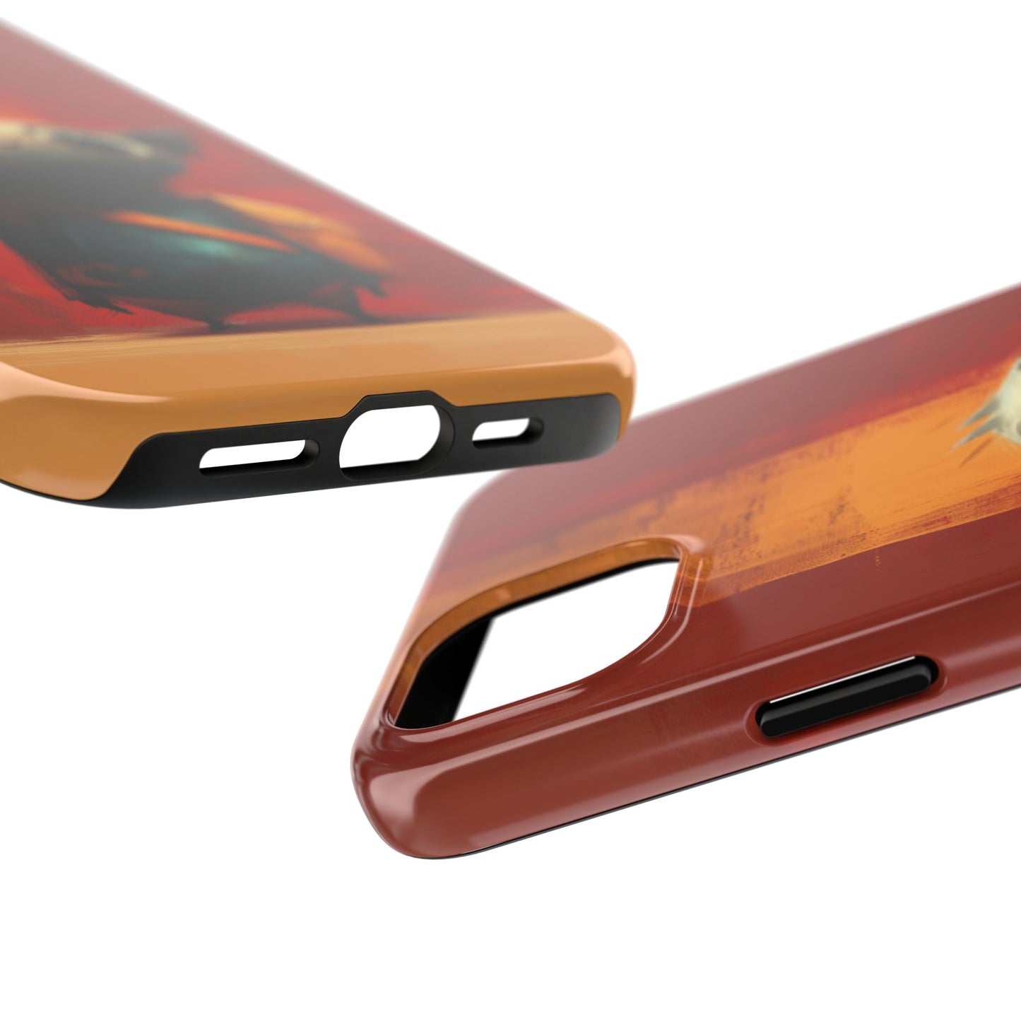 Adventurous Character Tough Phone Case - Durable Protection for Creative Souls
