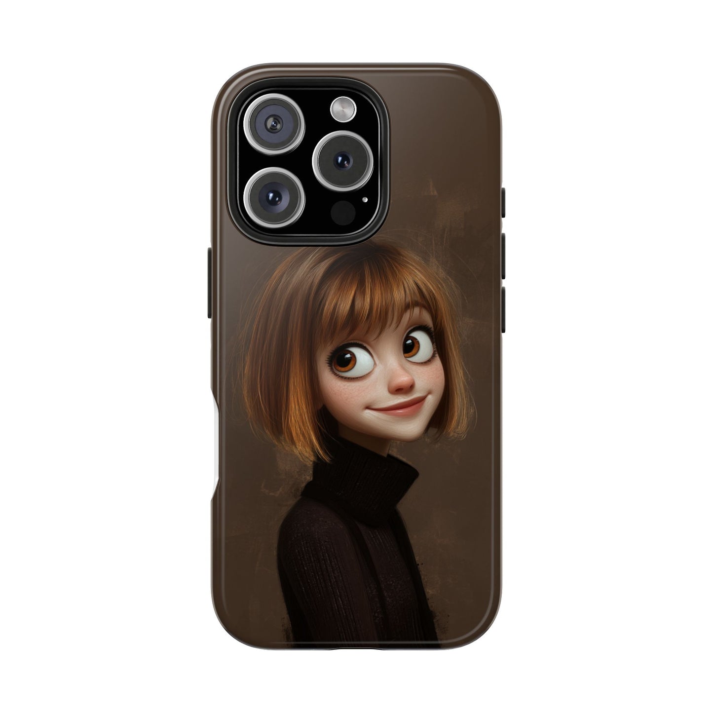 Cute Cartoon Character Tough Phone Case - Durable & Stylish Protection