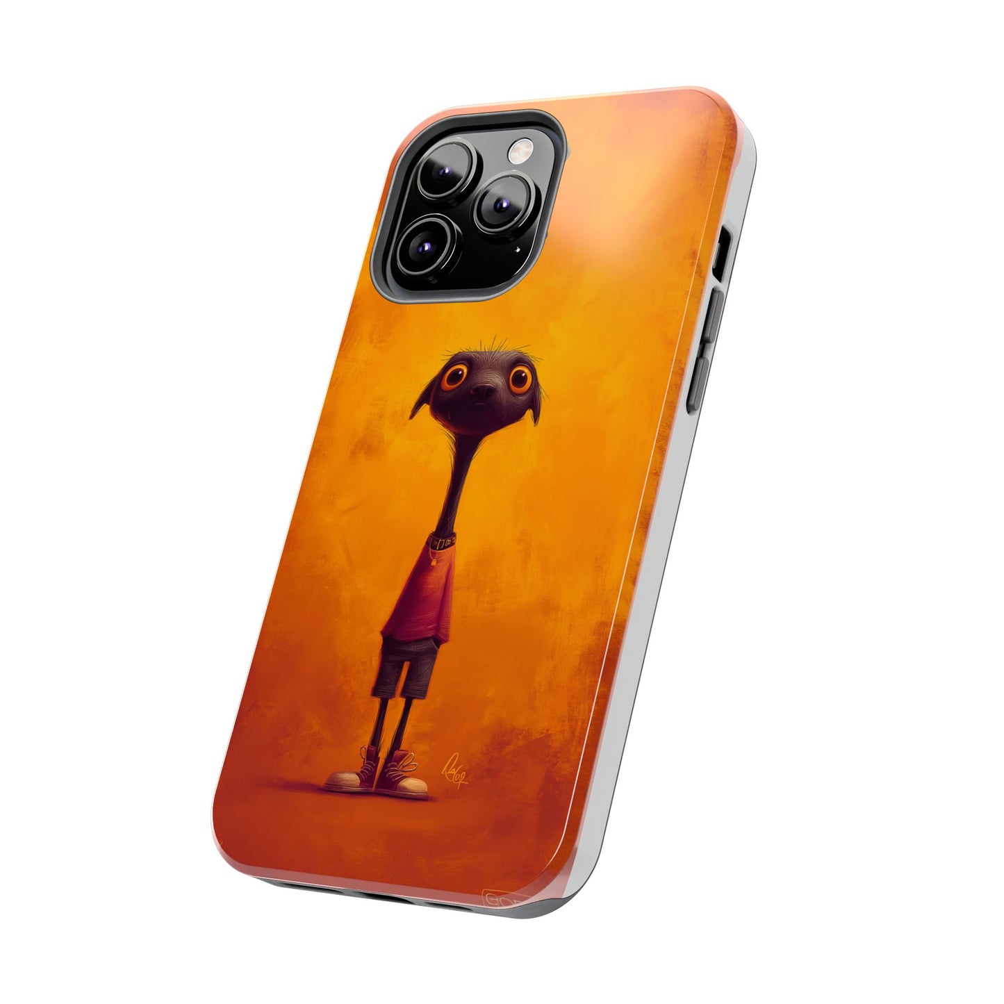 Whimsical Tough Phone Cases - Unique, Durable Design for Creative Minds