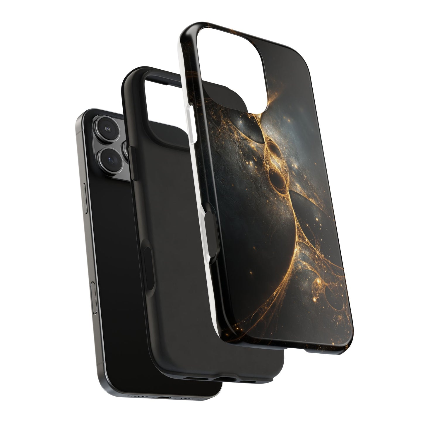 Galactic Elegance Tough Phone Case - Premium Protection for Cosmic Lovers