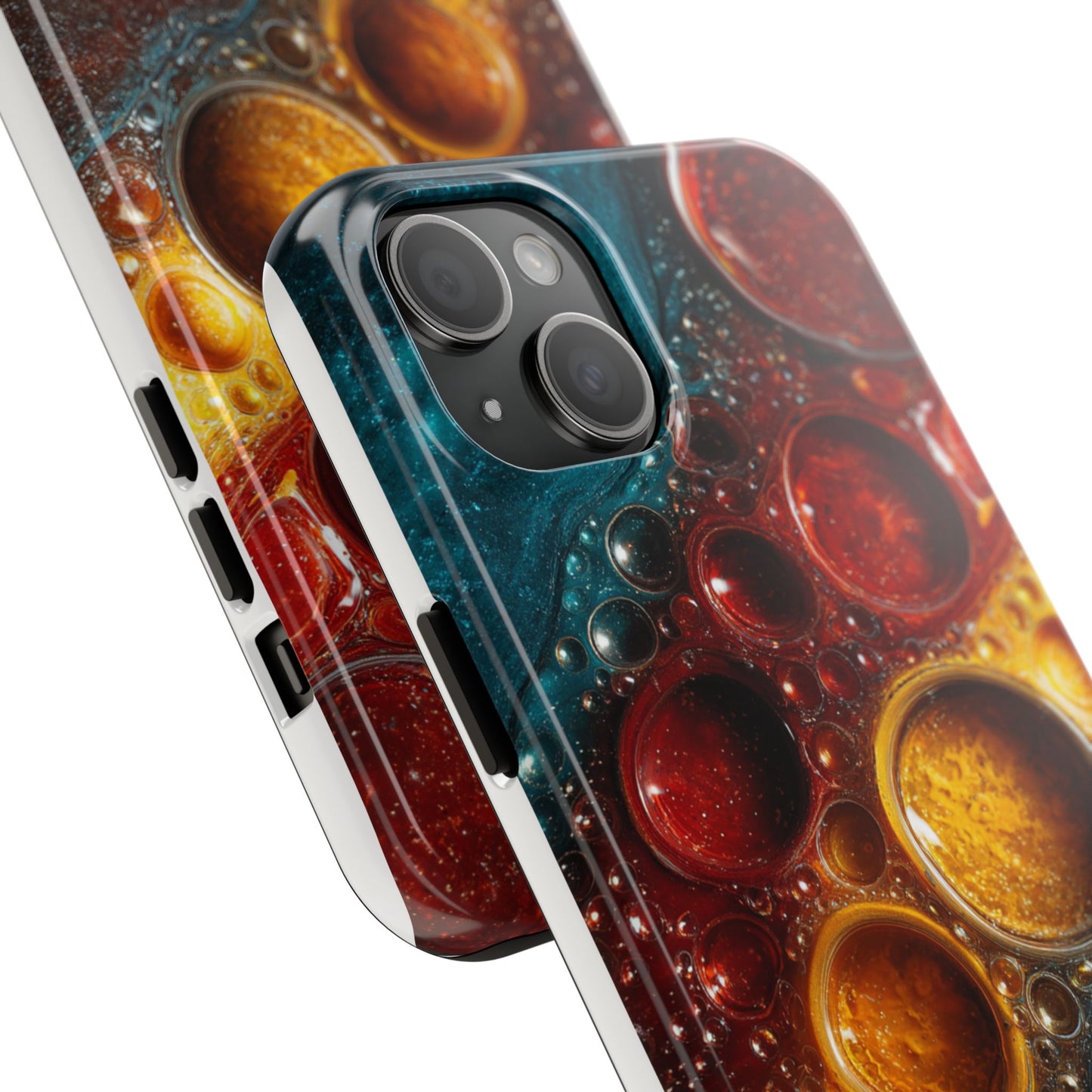 Vibrant Abstract Tough Phone Case - Durable and Stylish Protection