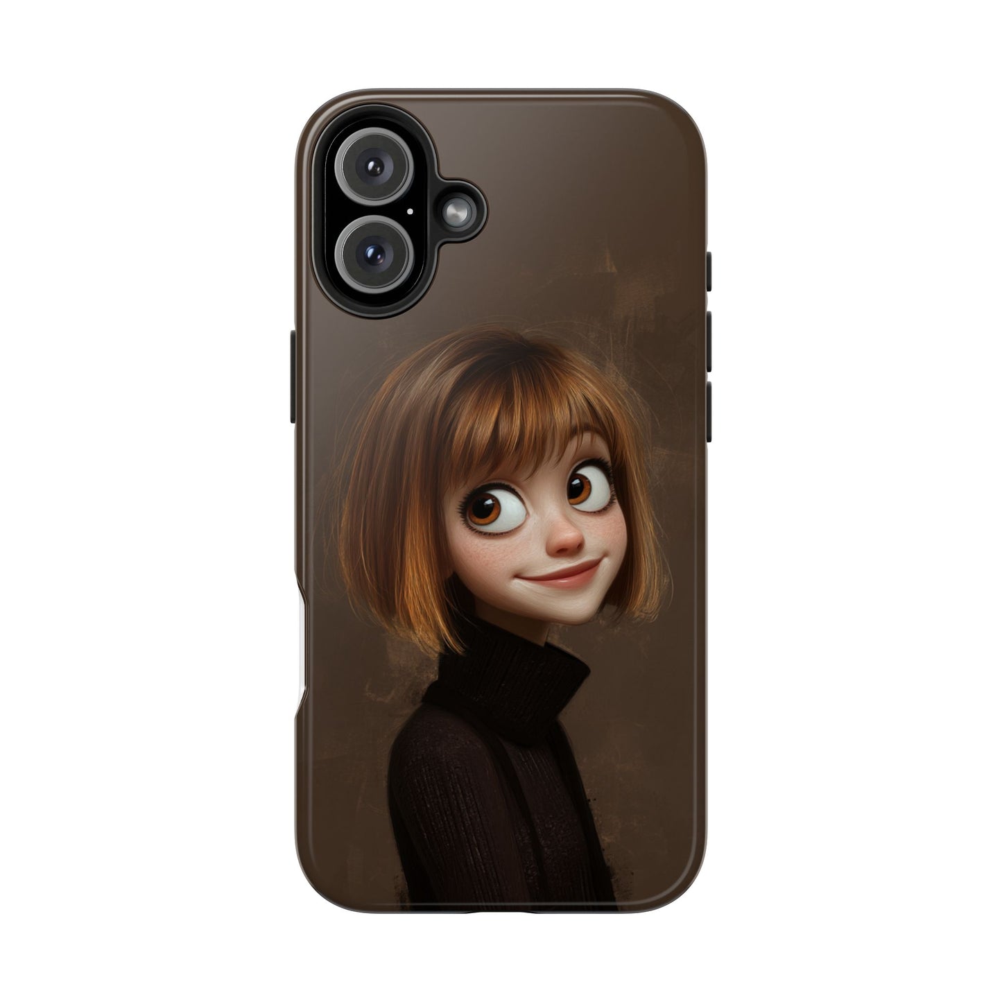 Cute Cartoon Character Tough Phone Case - Durable & Stylish Protection