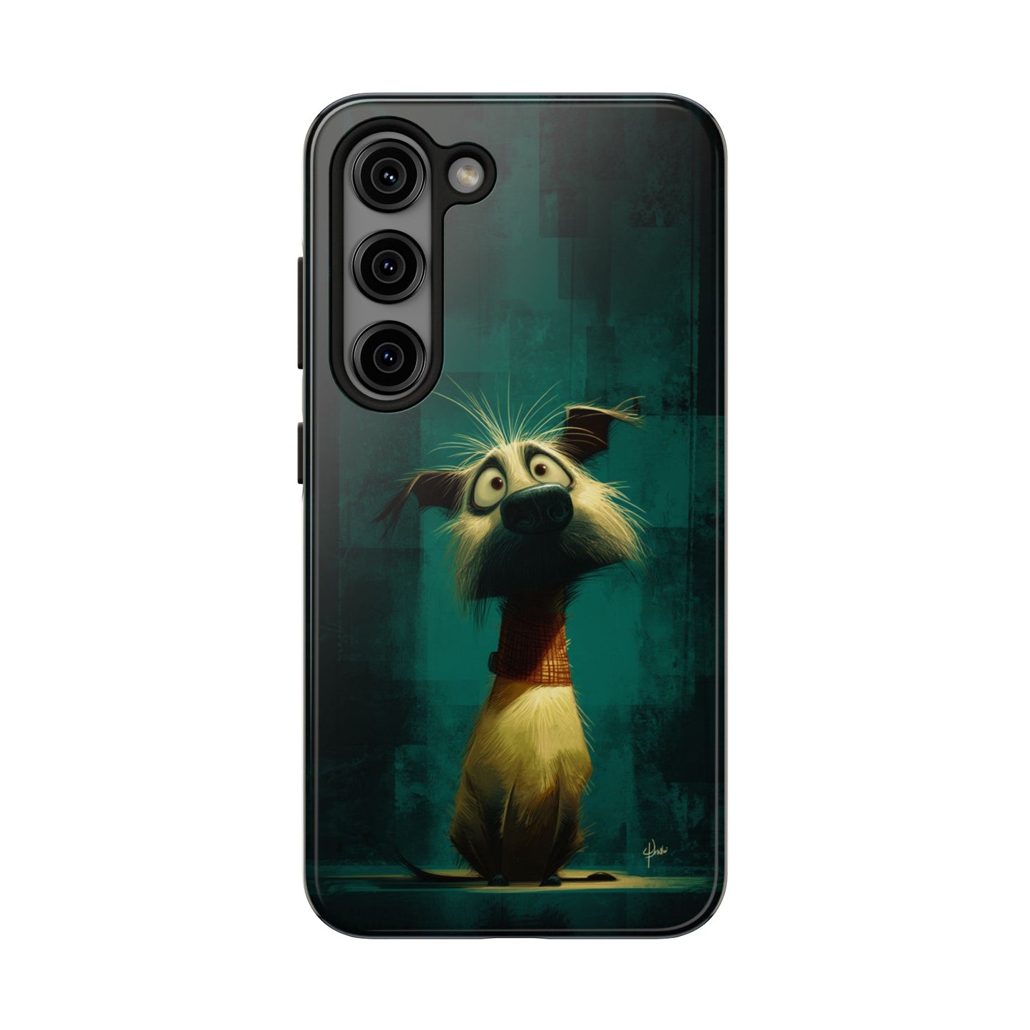 Cute Pet-Inspired Tough Phone Case - Ideal for Animal Lovers