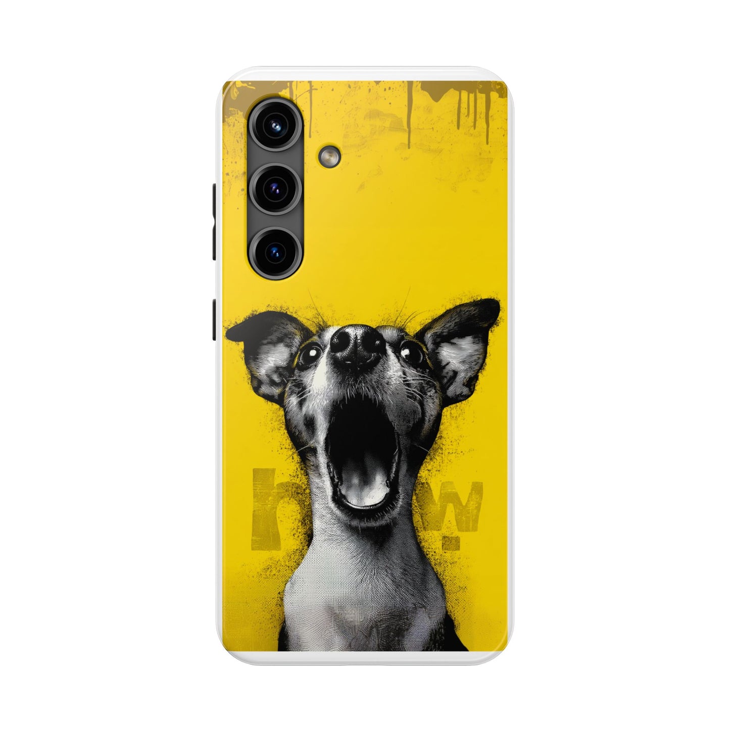 Vibrant Dog Lover Tough Phone Case – Durable Pet-Inspired Protection with Bold Design