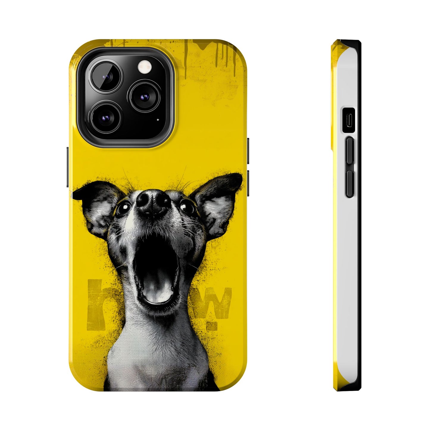 Vibrant Dog Lover Tough Phone Case – Durable Pet-Inspired Protection with Bold Design