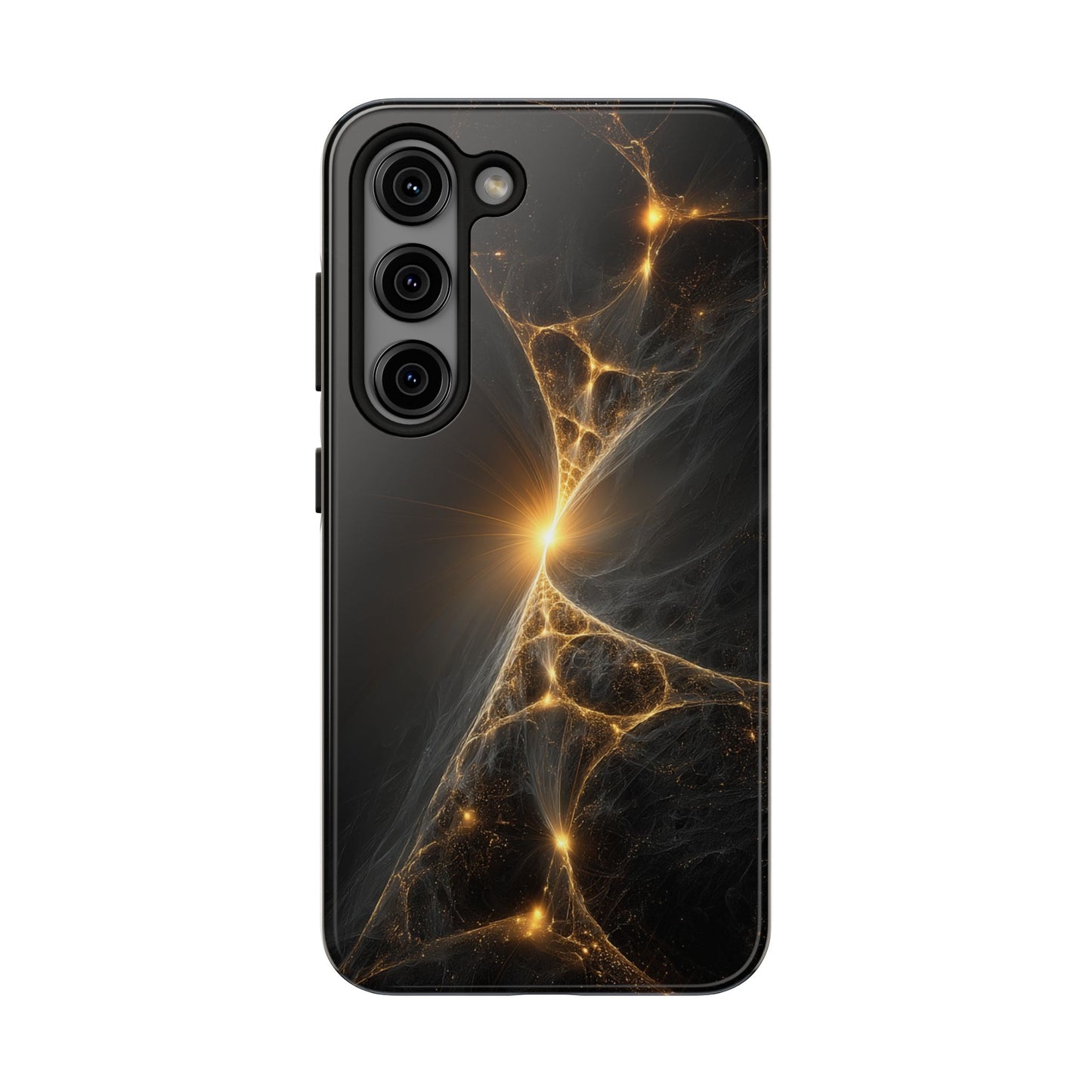 Cosmic Glow Tough Phone Case - Durable Protection with Stunning Galaxy Design
