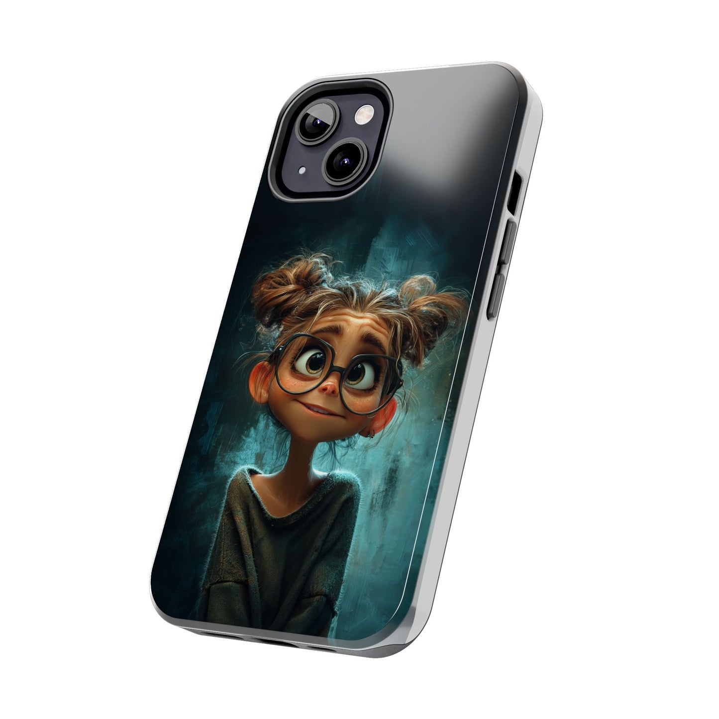 Cute Character Tough Phone Case - Perfect Gift for Kids and Teens