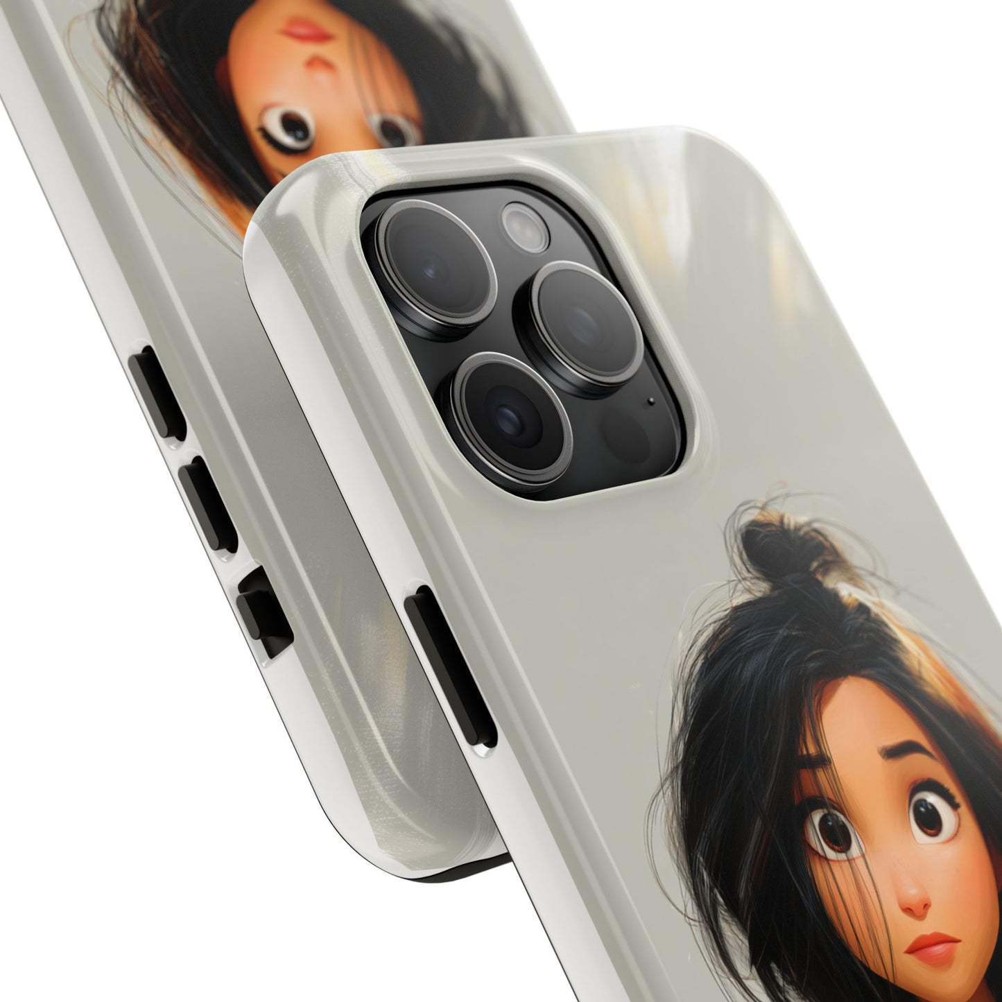 Artistic Tough Phone Case - Unique Design for Creative Souls